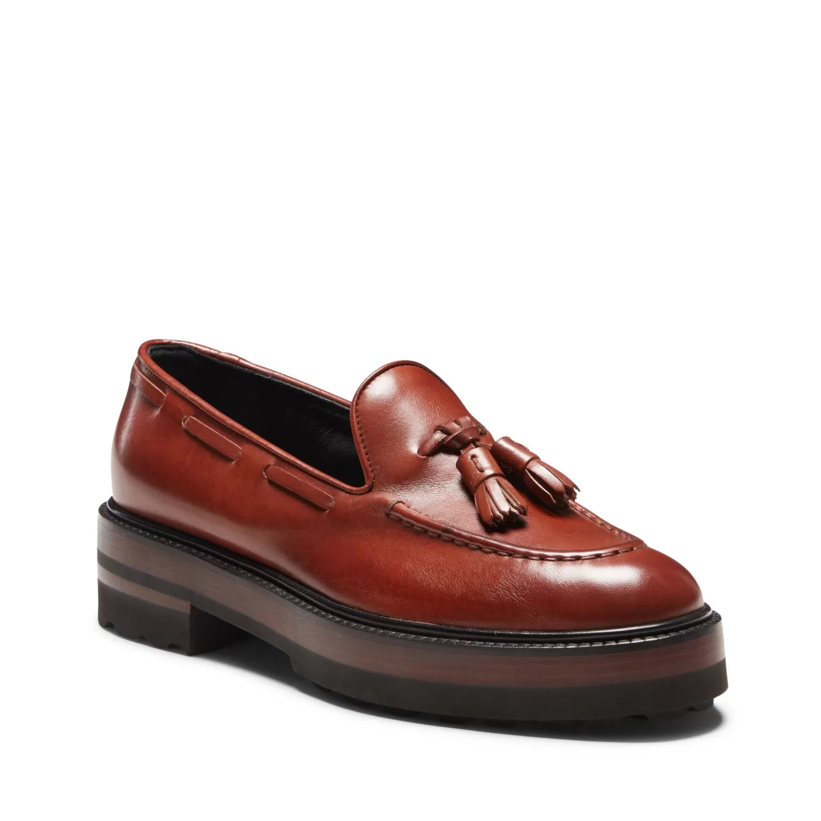 Fratelli Rossetti leather Brera loafer | Almond Cheap