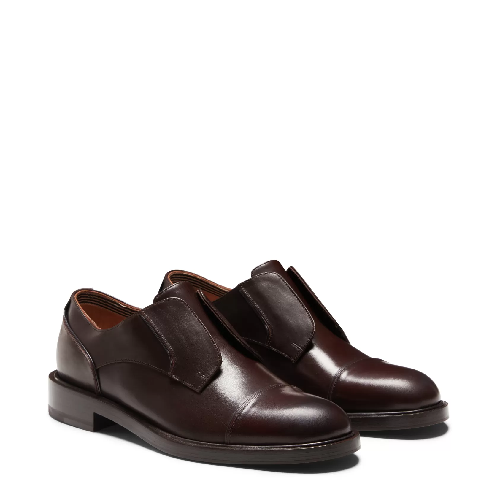 Fratelli Rossetti Almond-coloured leather Dandy Derby shoe | Mogano Fashion