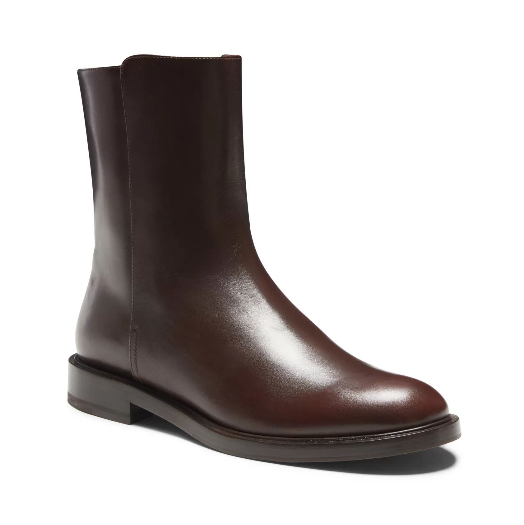 Fratelli Rossetti Ankle boot in mahogany leather | Mogano Clearance