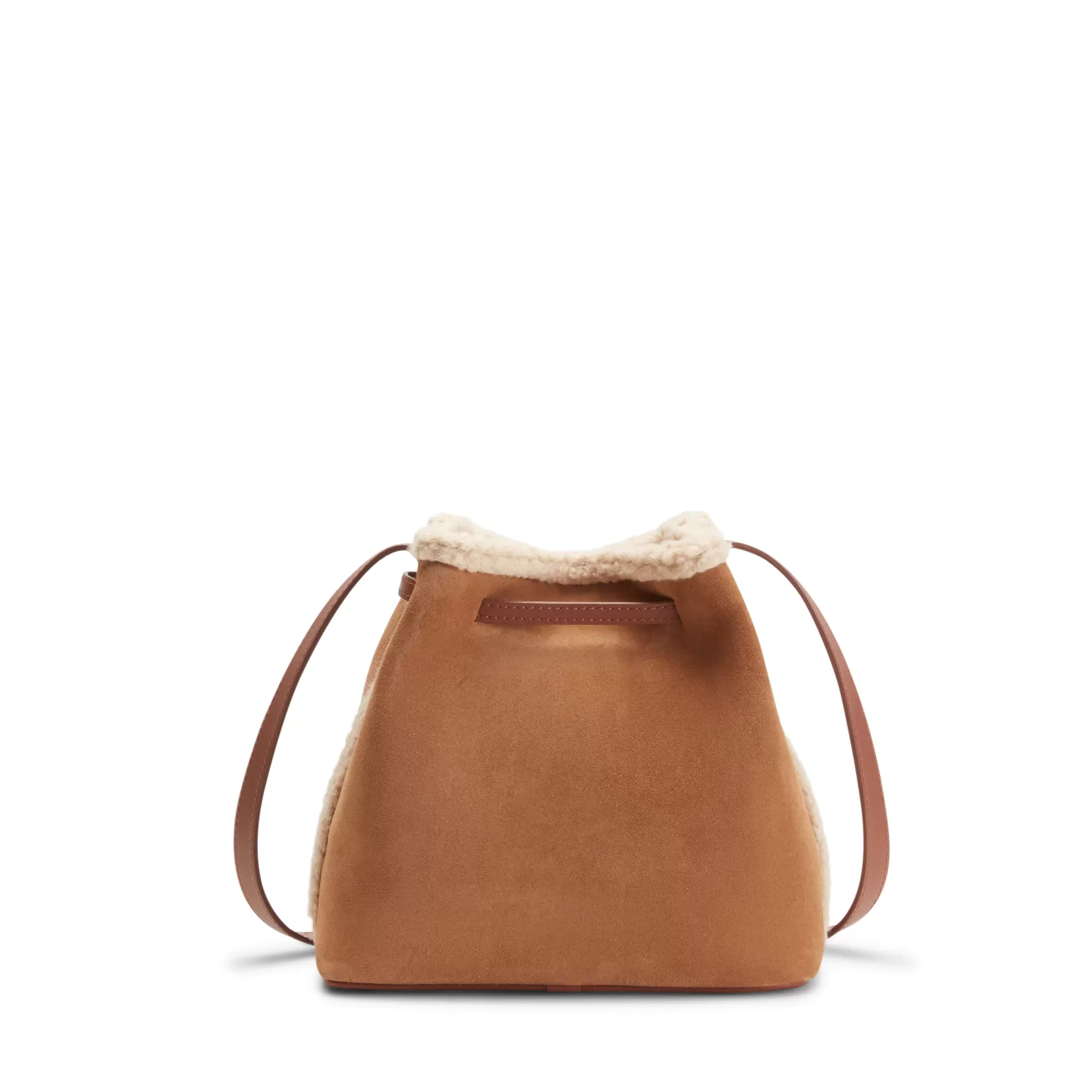 Fratelli Rossetti Barley-coloured suede bucket bag | Best