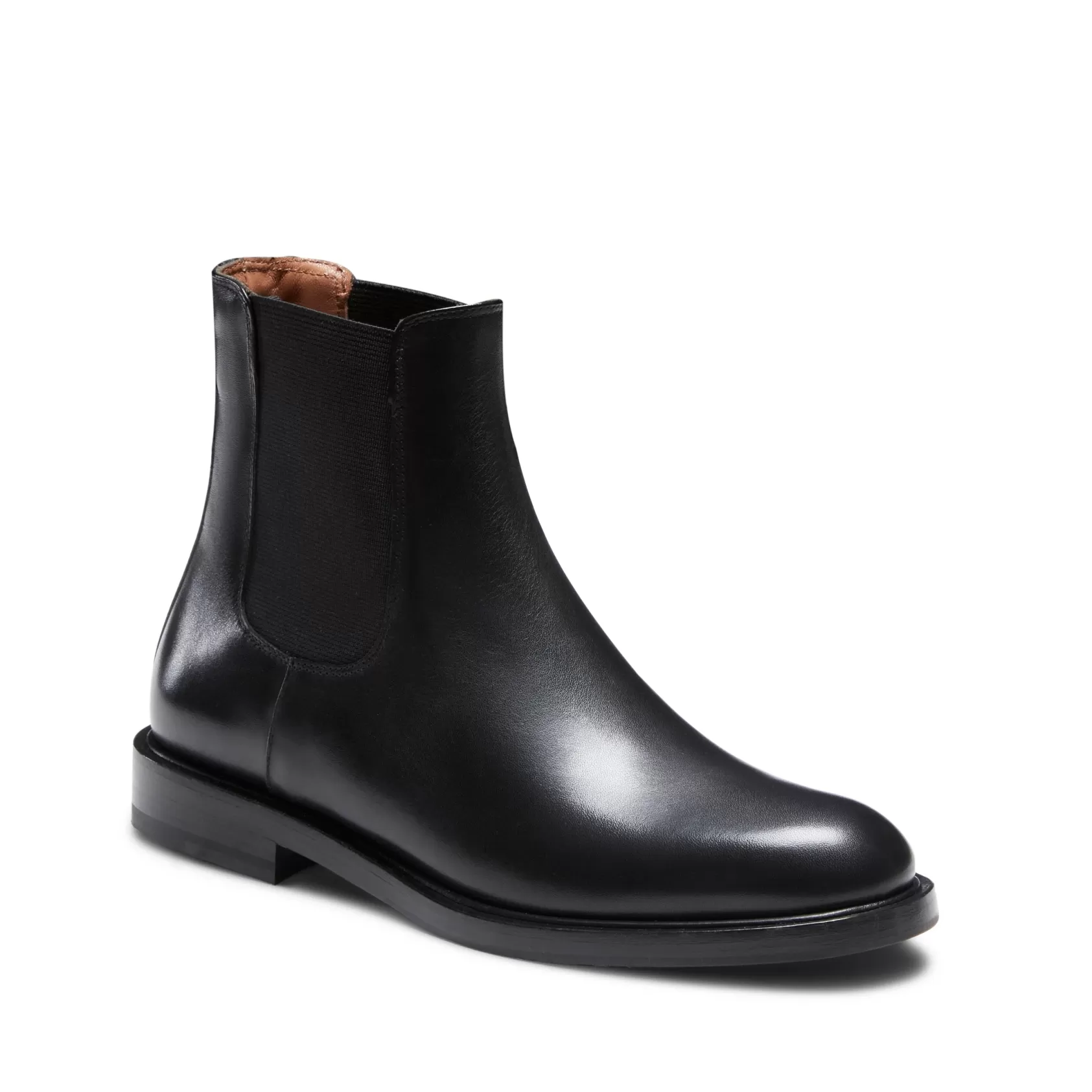 Fratelli Rossetti Beatle ankle boot in black leather | Nero Outlet