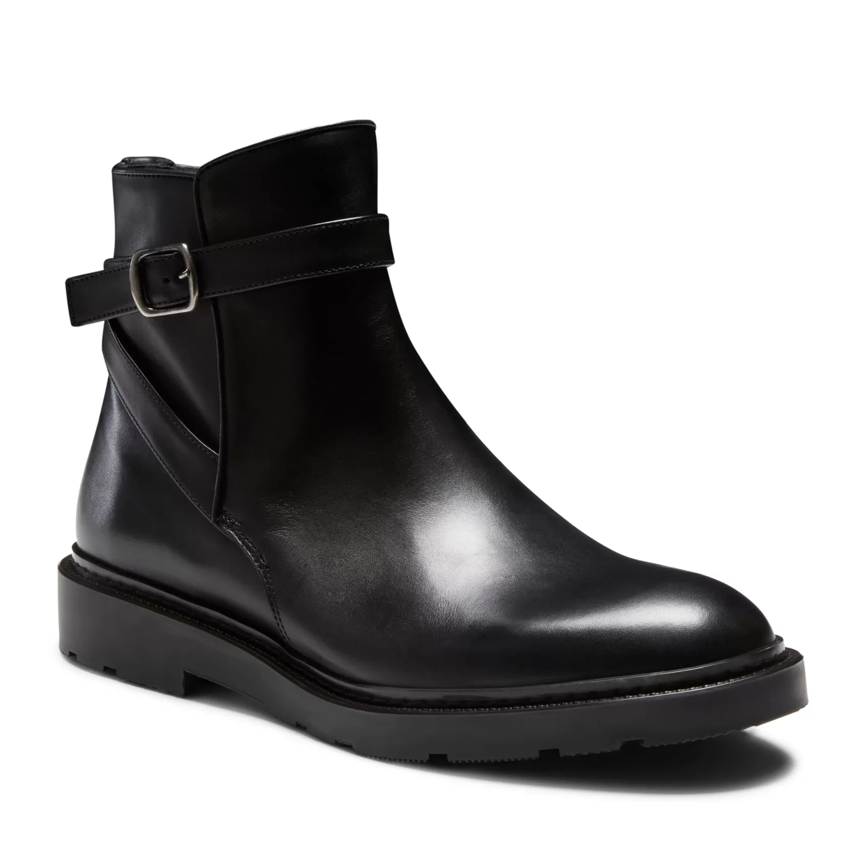 Fratelli Rossetti Beatle ankle boot in black leather | Nero Outlet