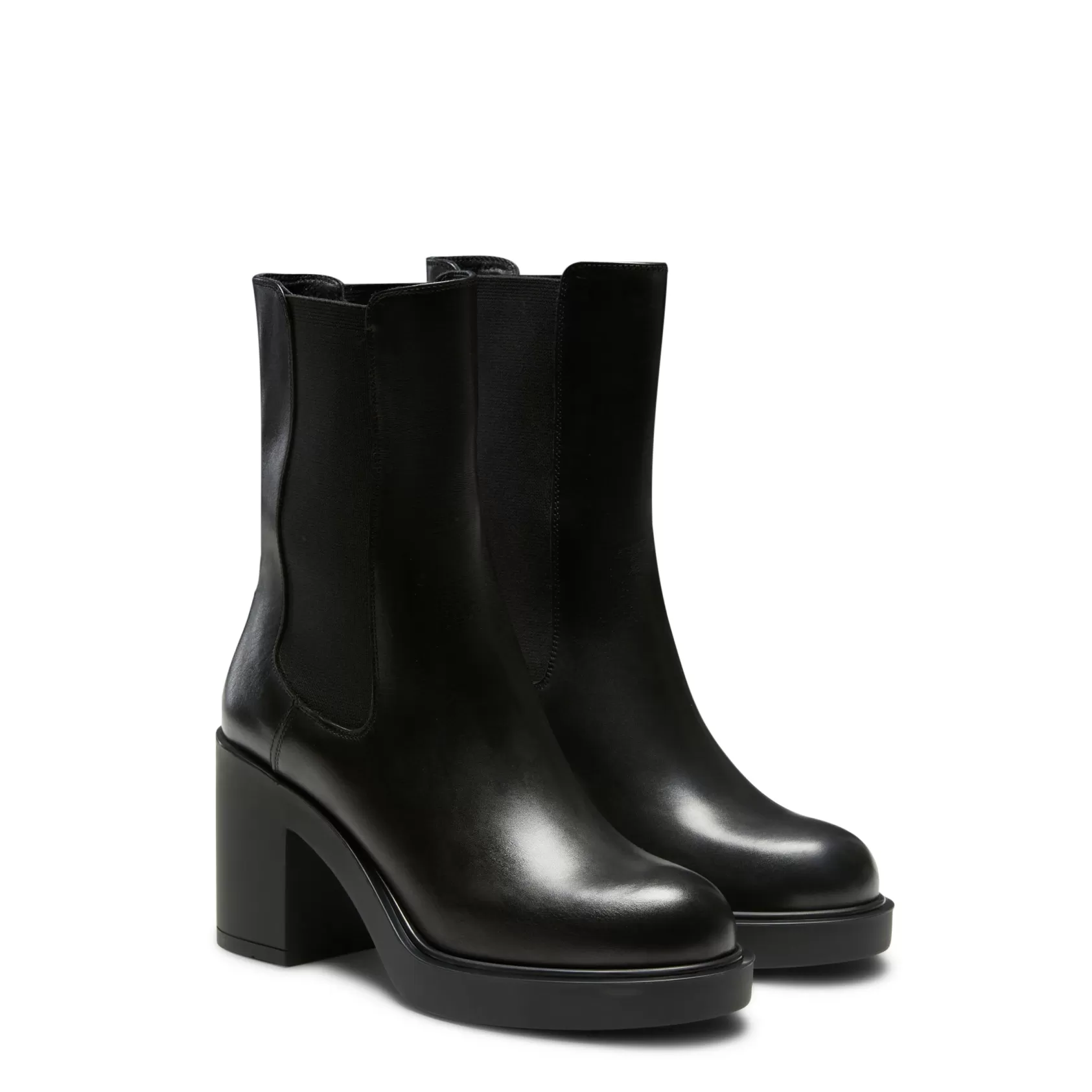 Fratelli Rossetti Beatle ankle boot in black leather | Nero Cheap