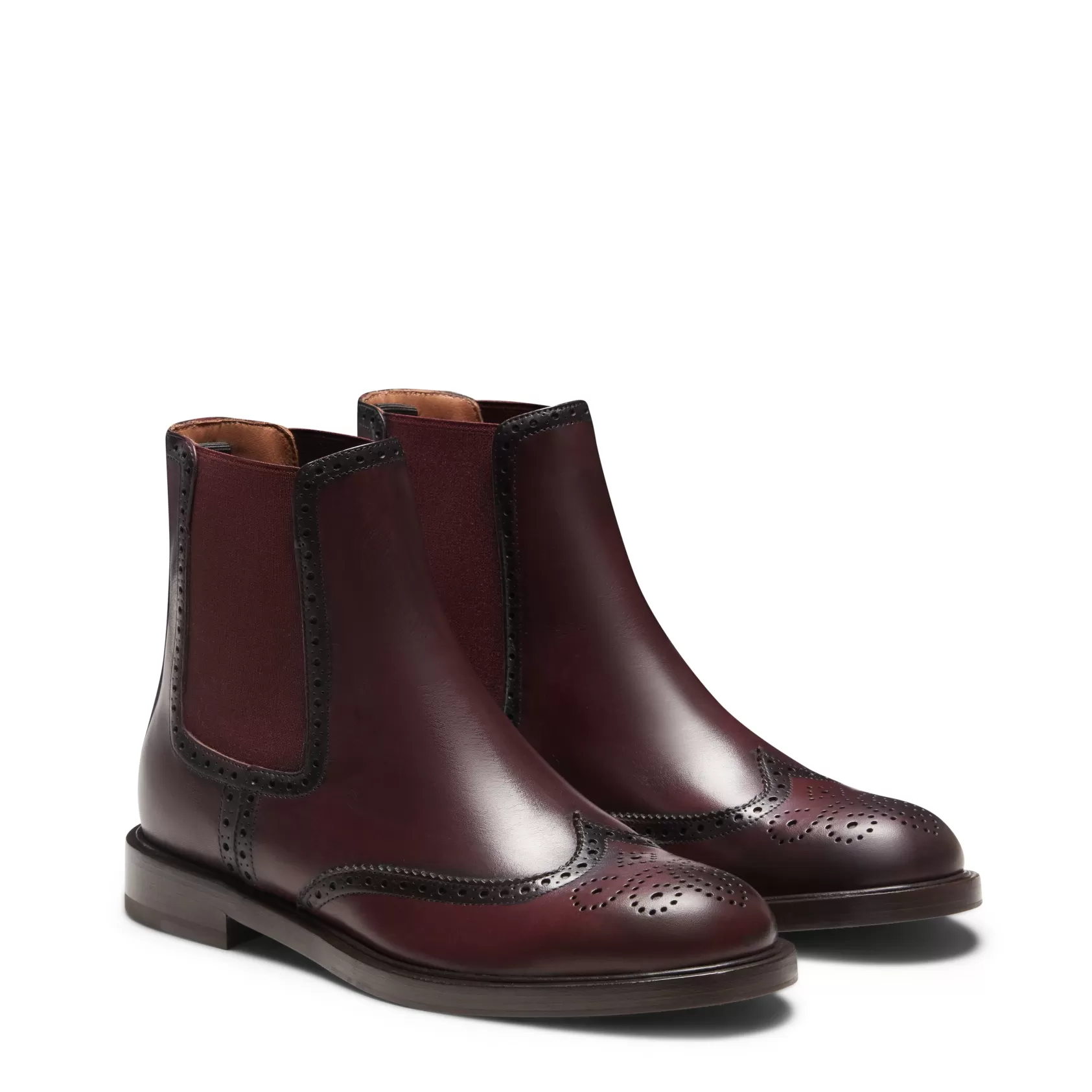 Fratelli Rossetti Beatle ankle boot in garnet leather | Granata Cheap