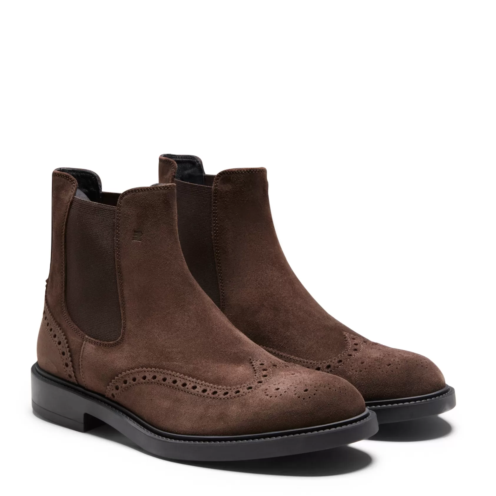 Fratelli Rossetti Beatle boot in cocoa brown suede | Sale