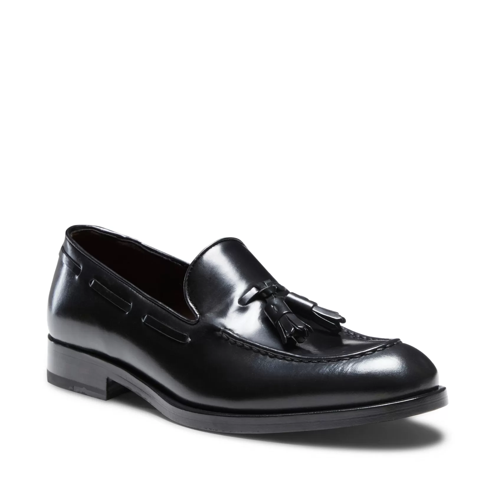 Fratelli Rossetti Black leather Brera loafer | Flash Sale