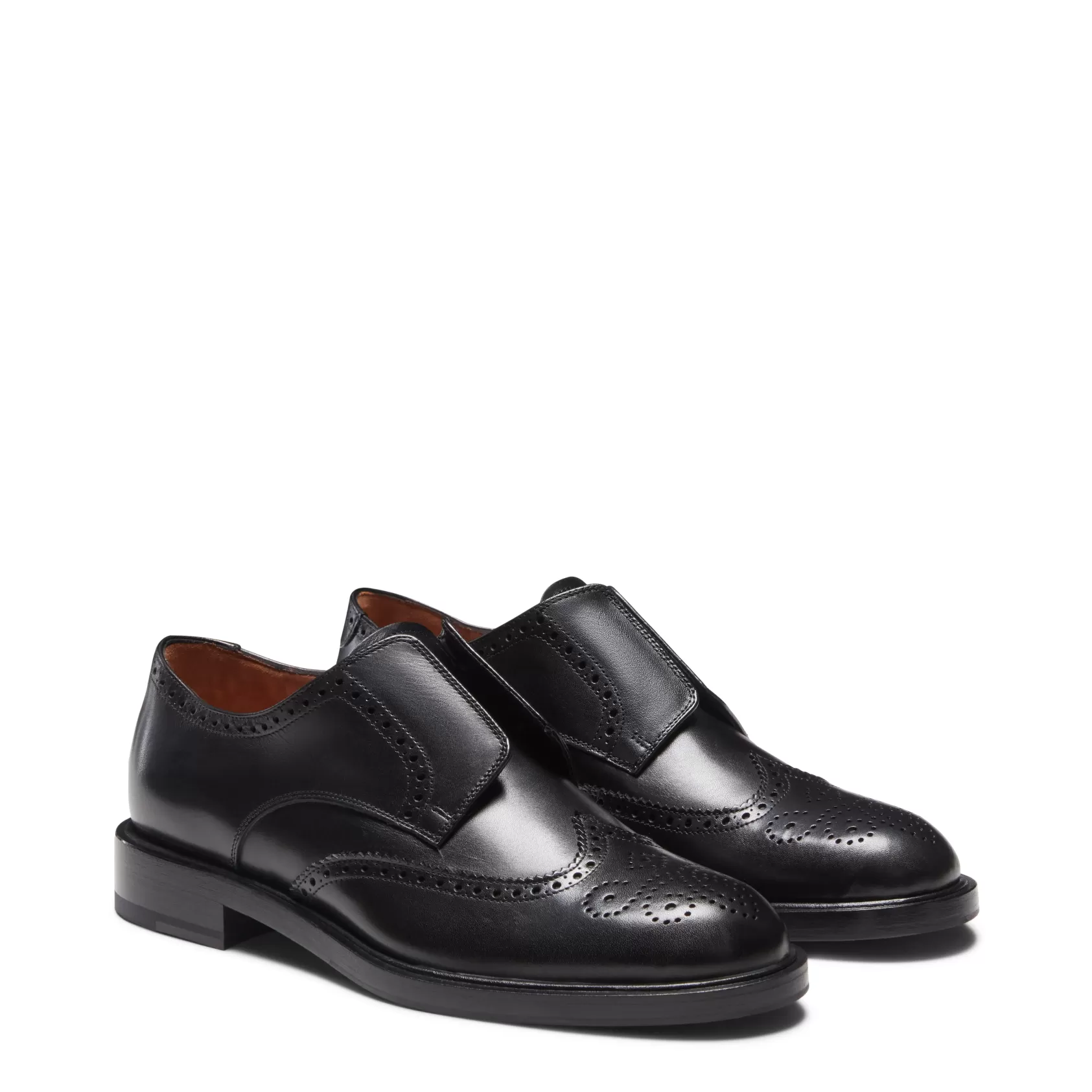 Fratelli Rossetti leather Dandy Derby shoe | Black Sale