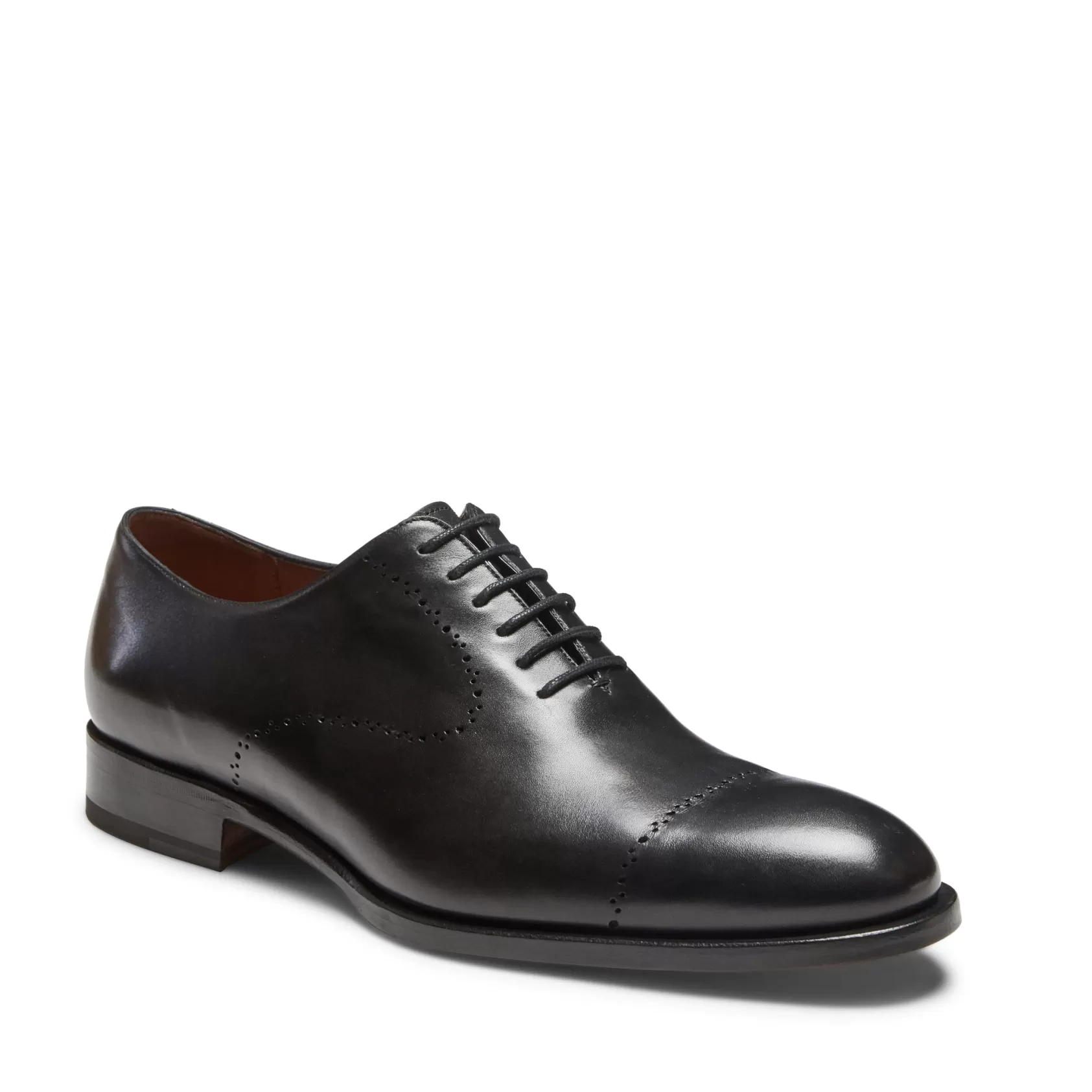 Fratelli Rossetti Black leather La Giusta Oxford shoe | Discount