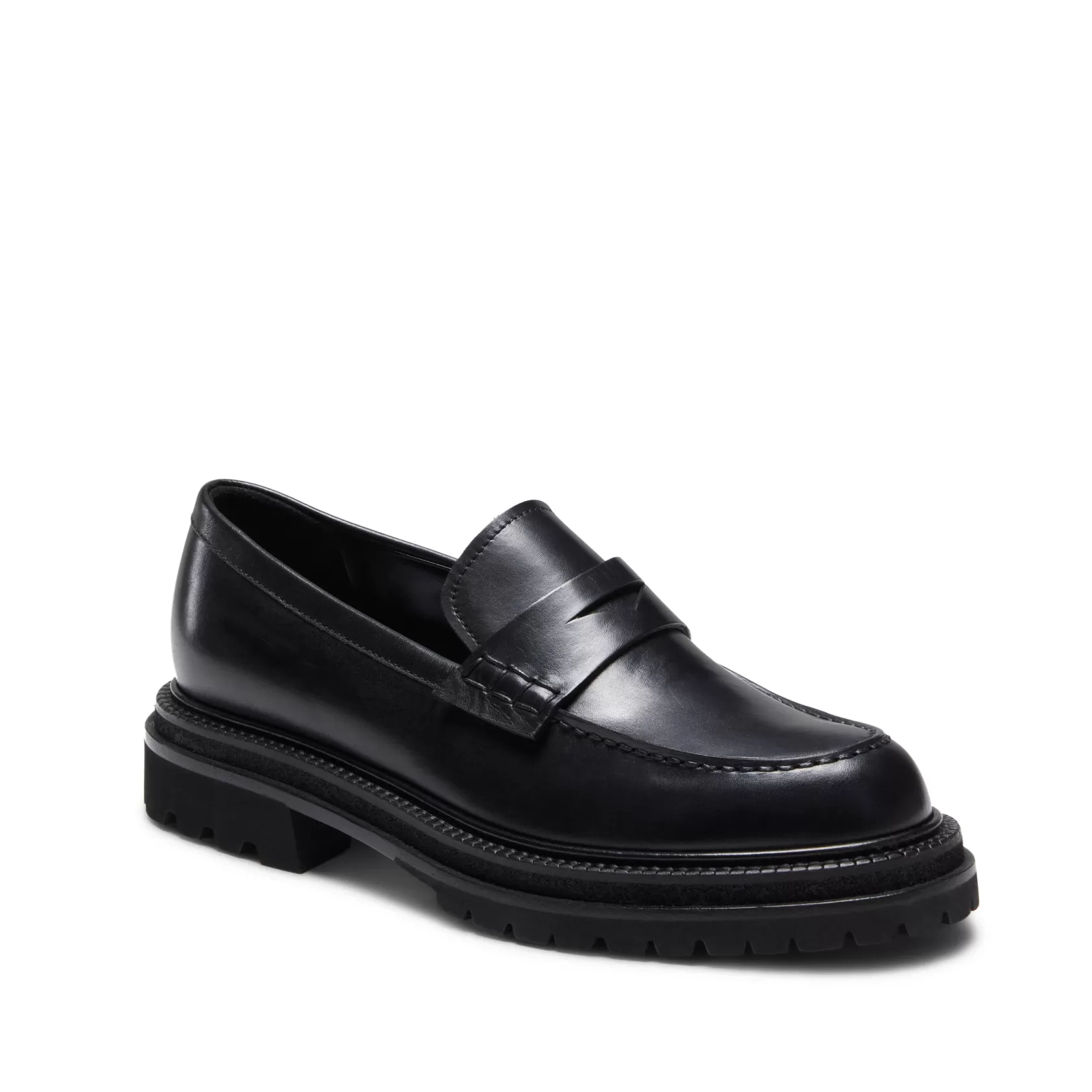 Fratelli Rossetti Black leather loafer | Nero Store