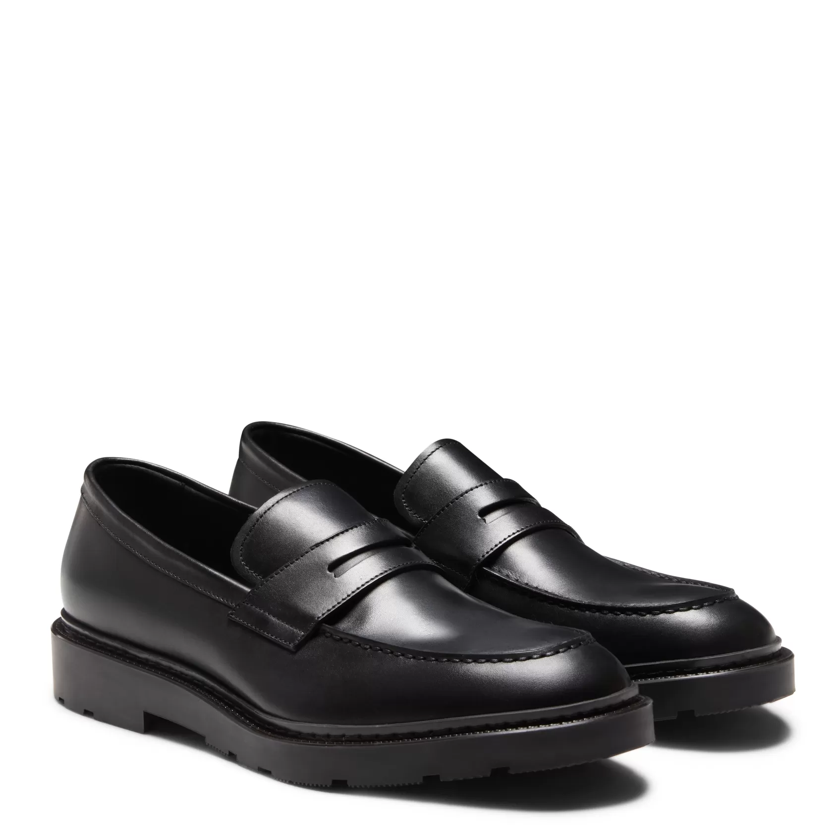 Fratelli Rossetti Black leather loafer | Nero Discount