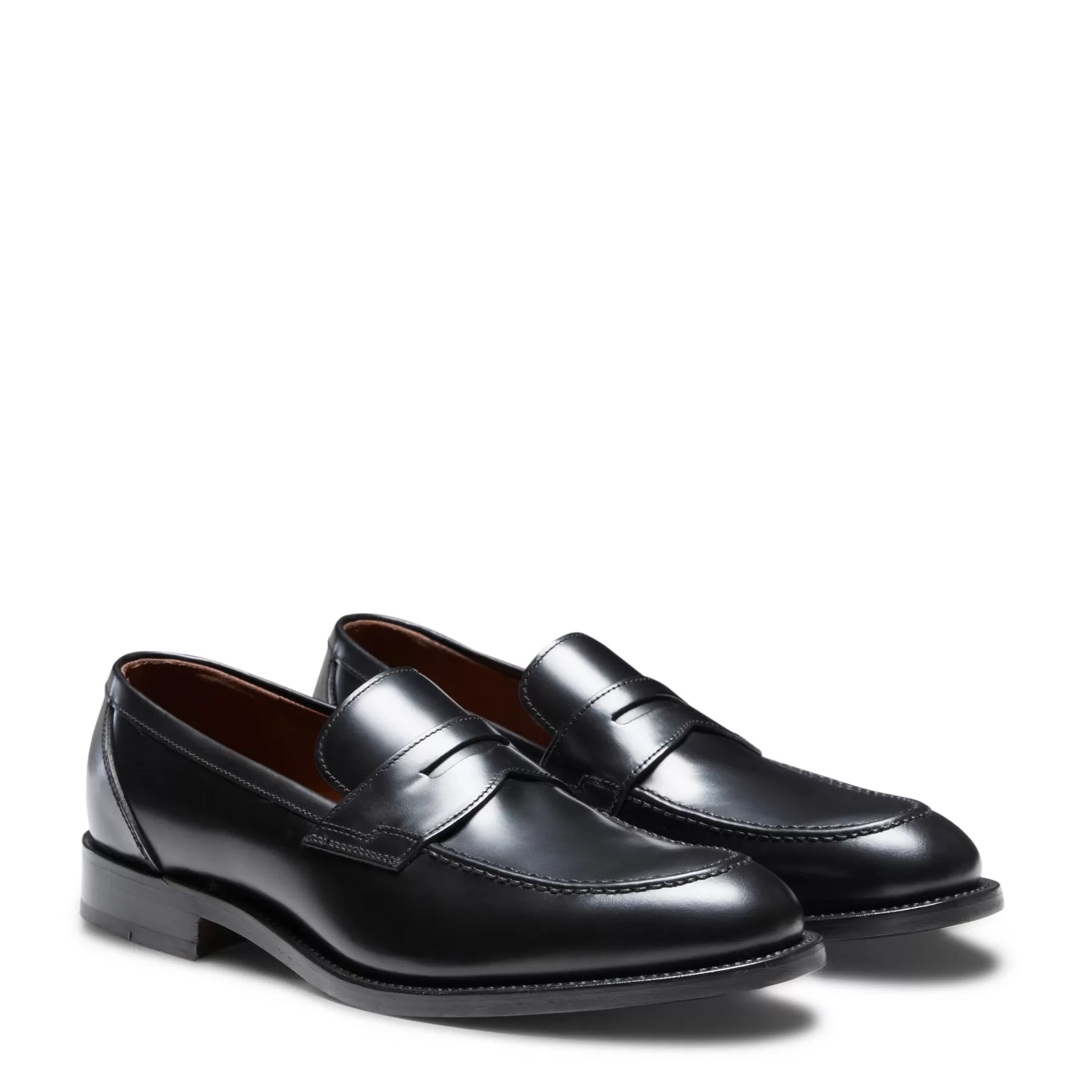 Fratelli Rossetti Black leather loafer | Online