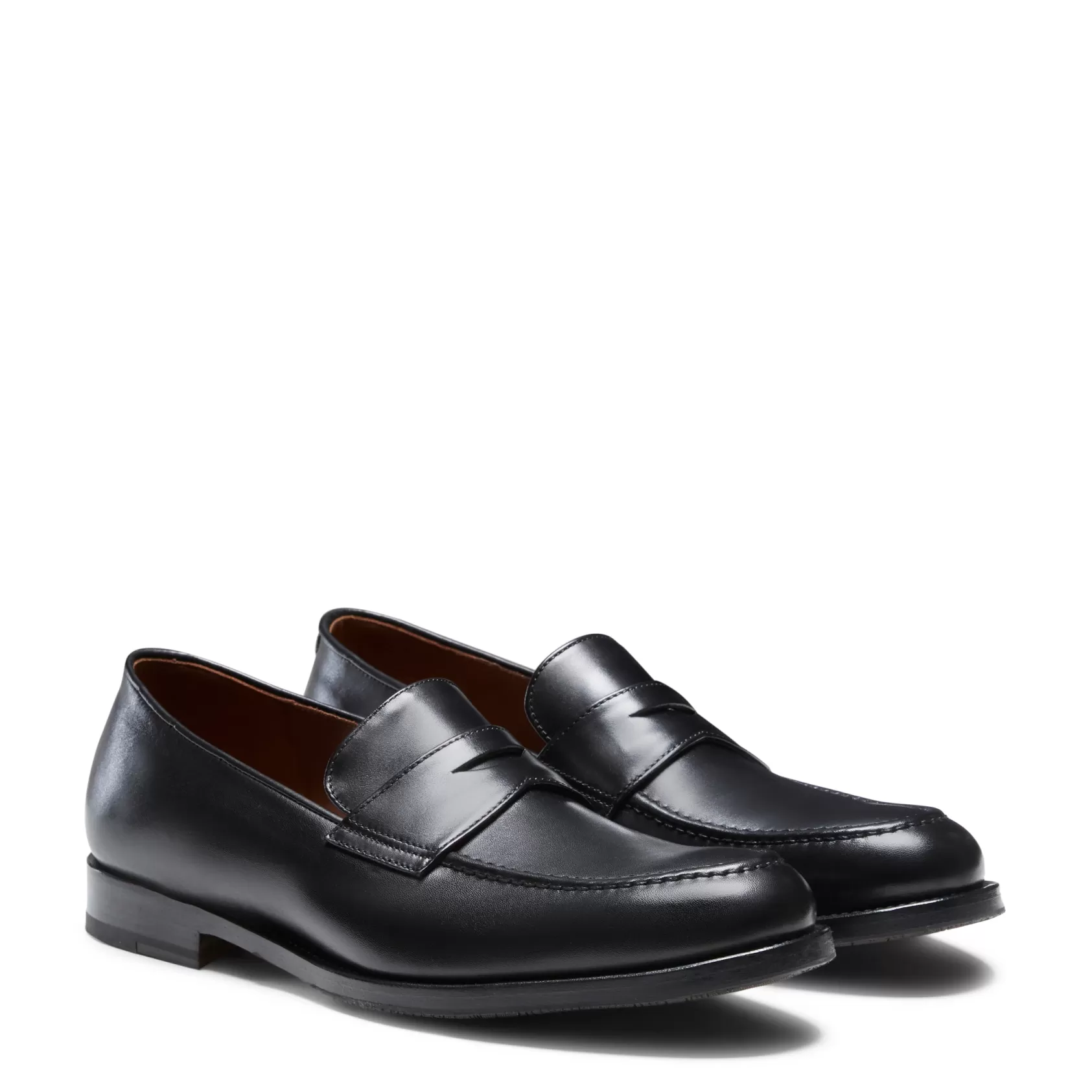 Fratelli Rossetti Black leather loafer | Online