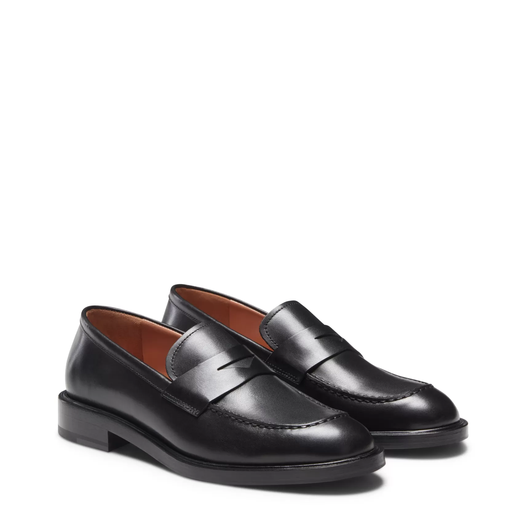 Fratelli Rossetti leather loafer | Black Outlet