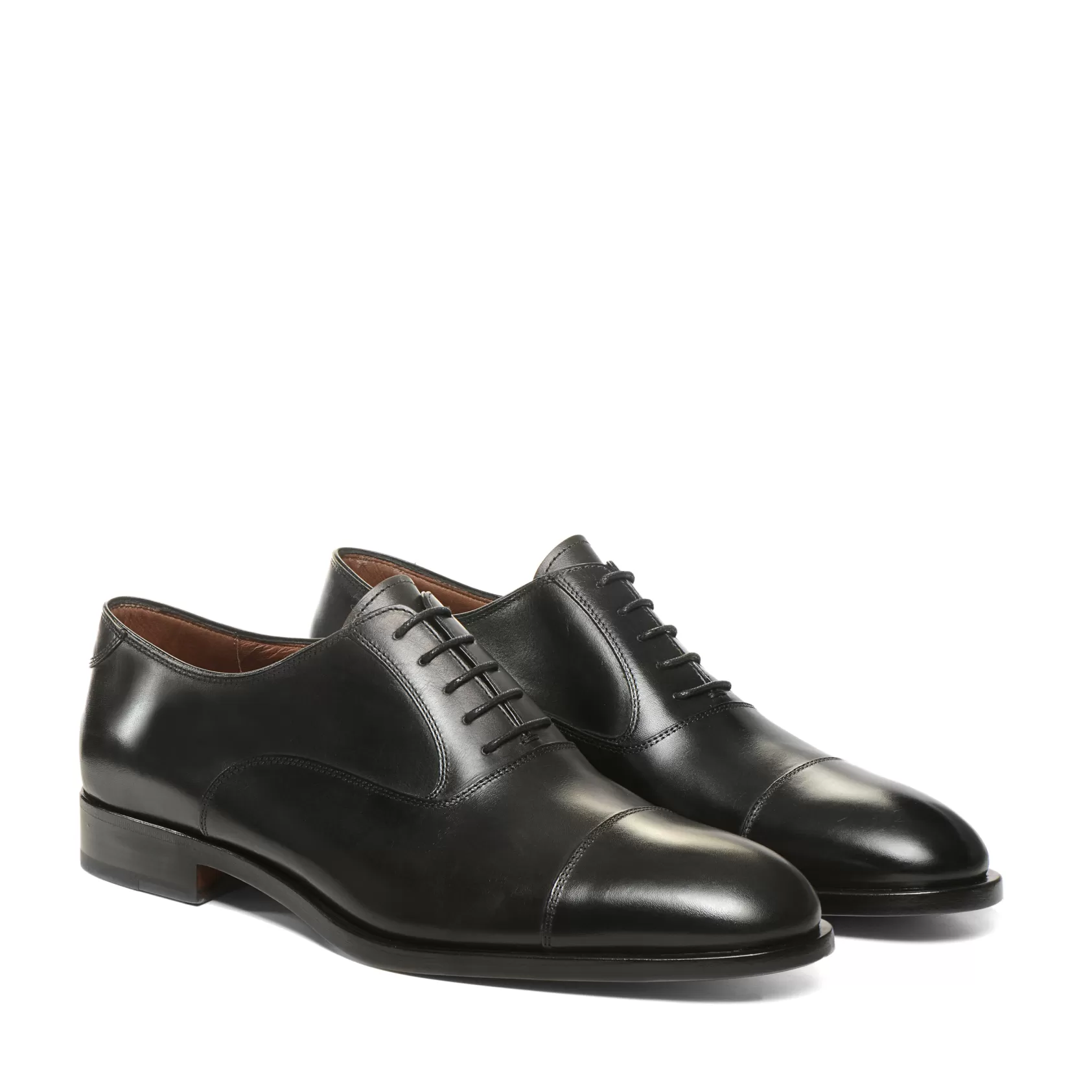 Fratelli Rossetti Black leather Oxford shoe | Discount