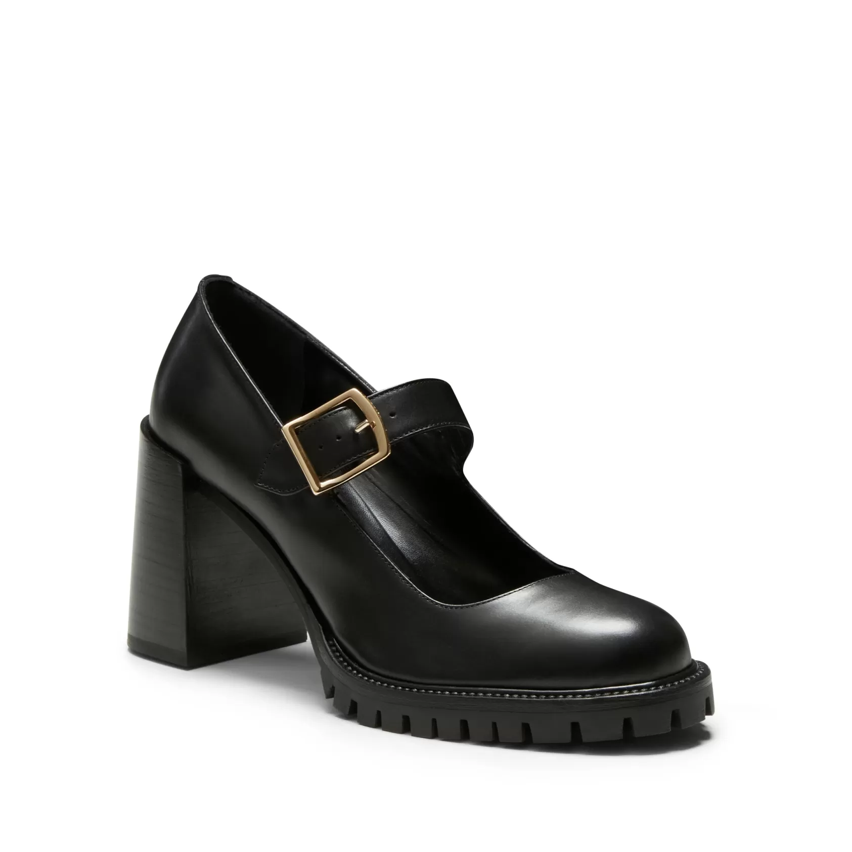 Fratelli Rossetti Black leather pump | Nero Shop