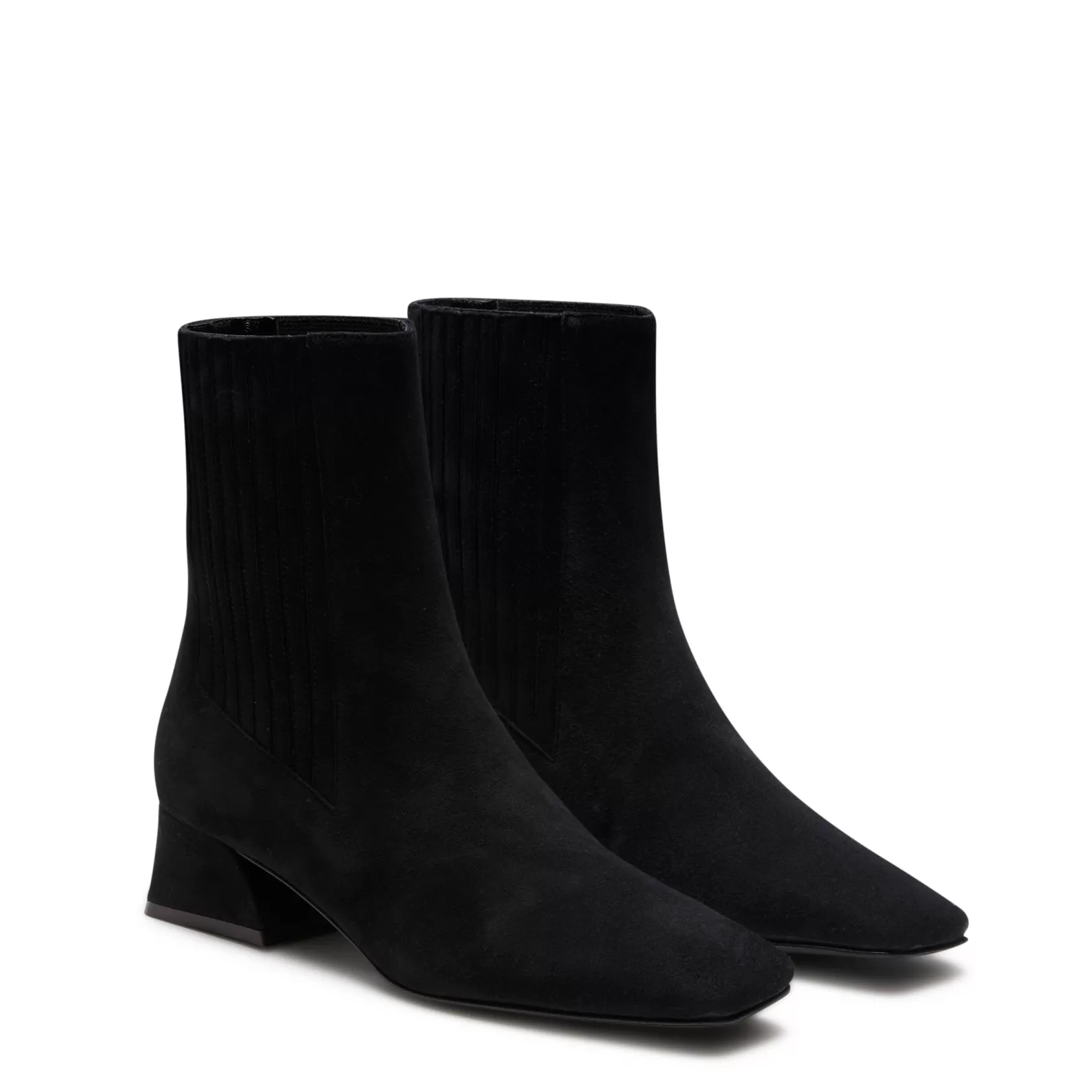 Fratelli Rossetti Black suede ankle boot | Nero Best