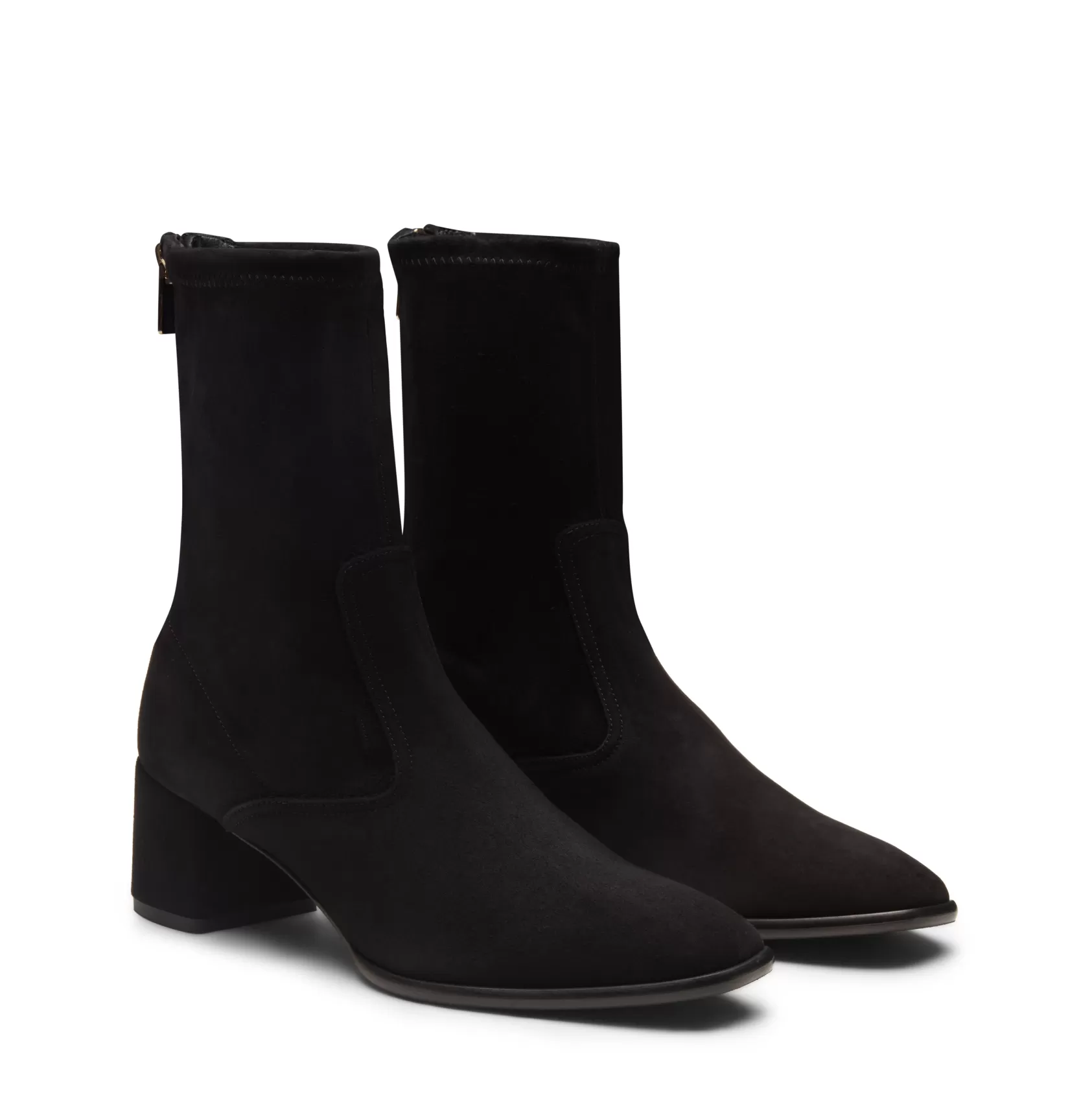 Fratelli Rossetti Black suede ankle boots | Nero Best