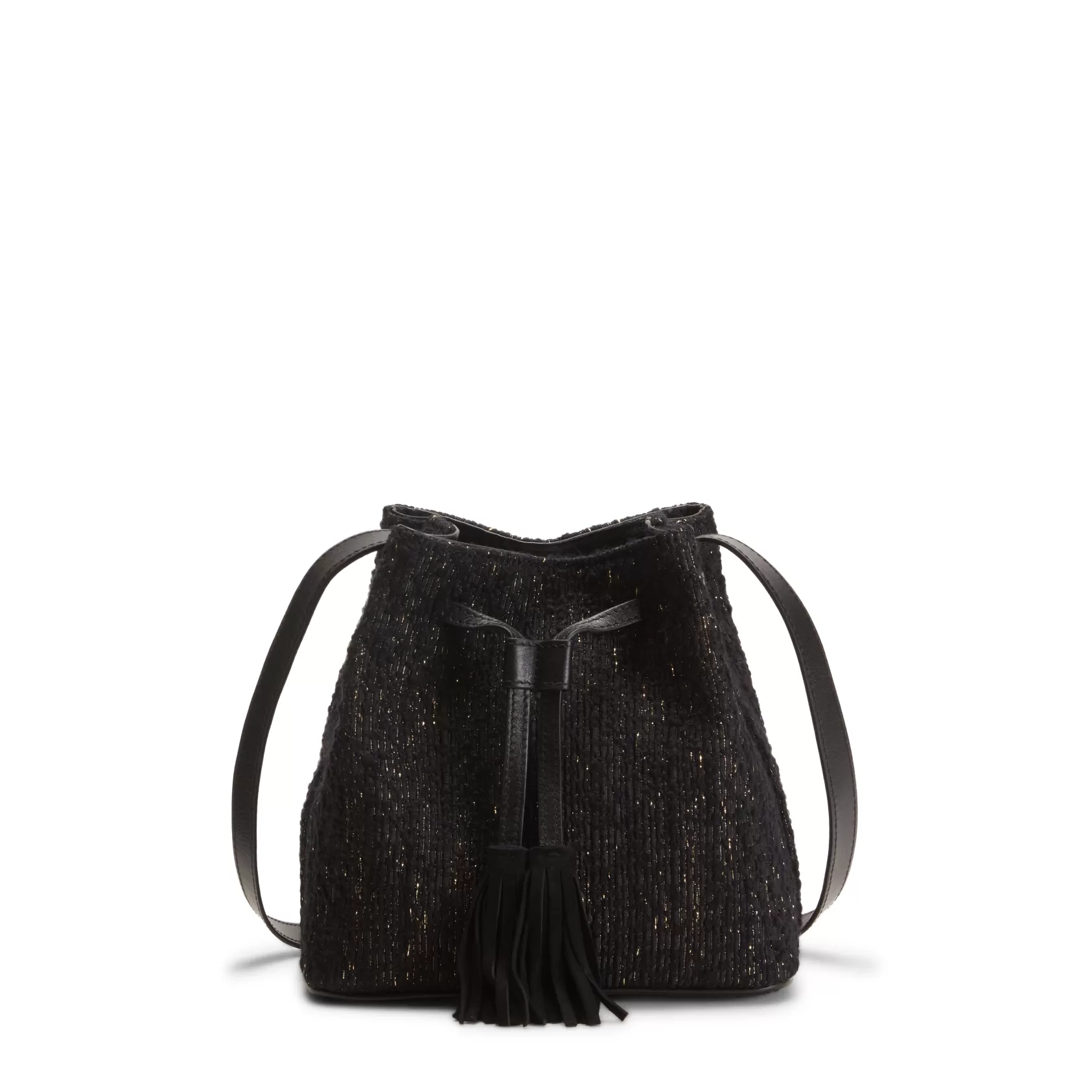 Fratelli Rossetti Black suede bucket bag | Store