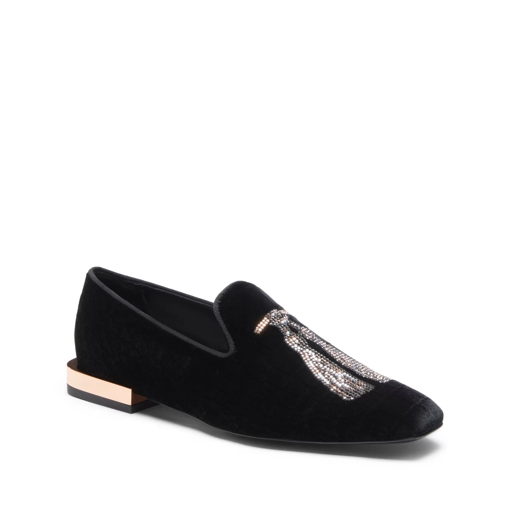 Fratelli Rossetti Black velvet Hobo slipper | Cheap