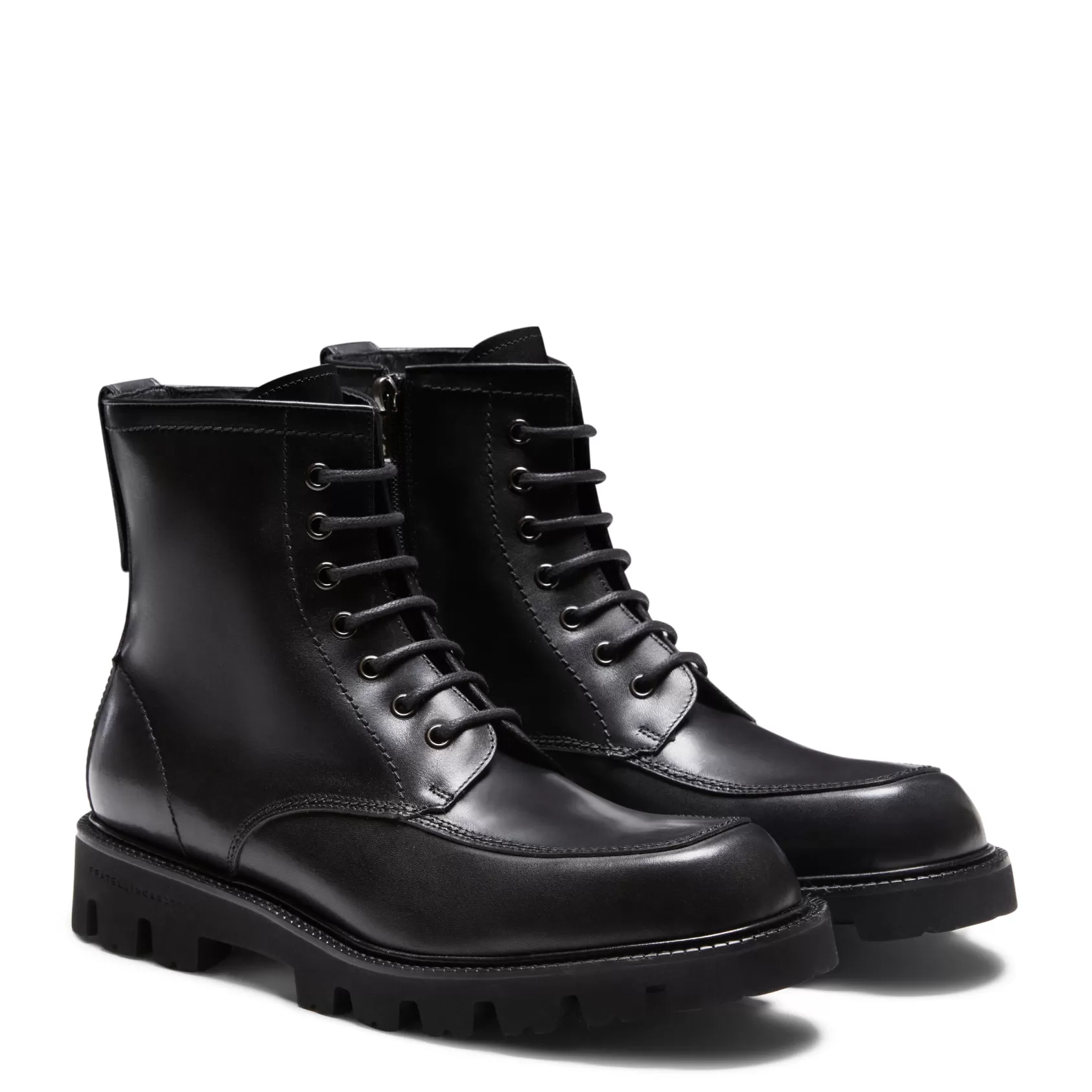 Fratelli Rossetti Boot in black leather | Nero Cheap