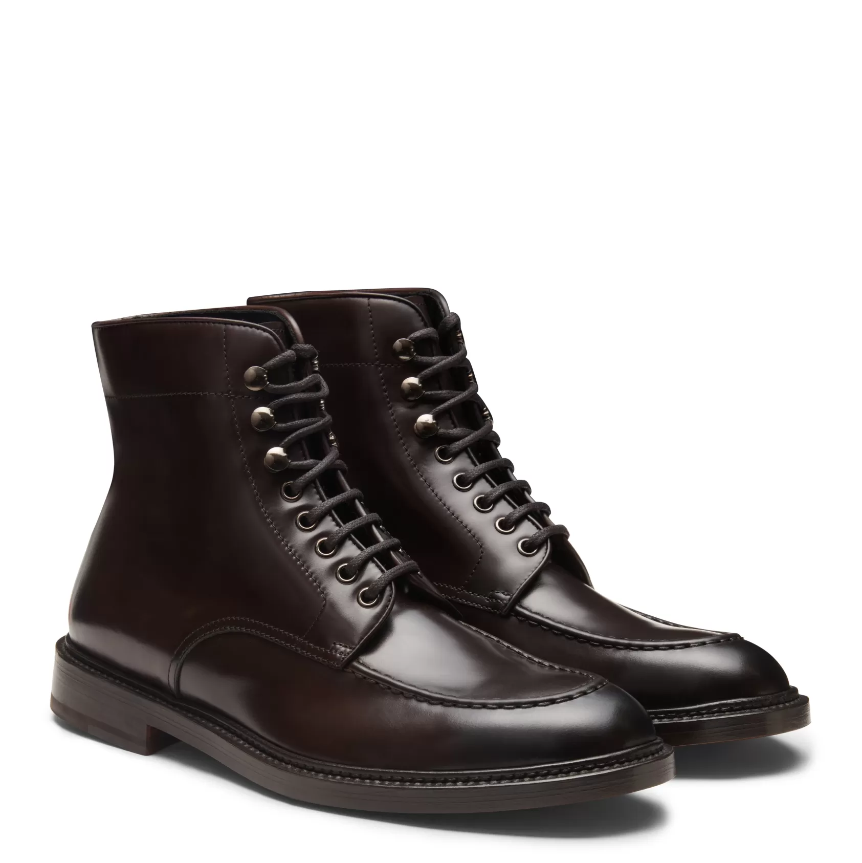 Fratelli Rossetti Boot in ebony leather | Ebano Shop