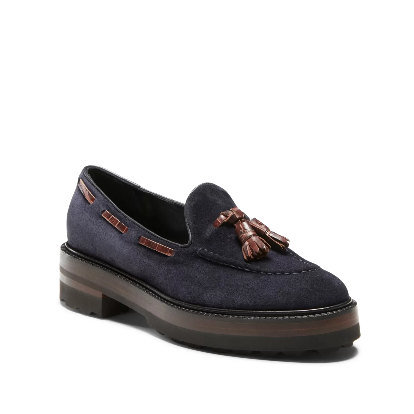 Fratelli Rossetti Brera loafer in suede | Blue Flash Sale