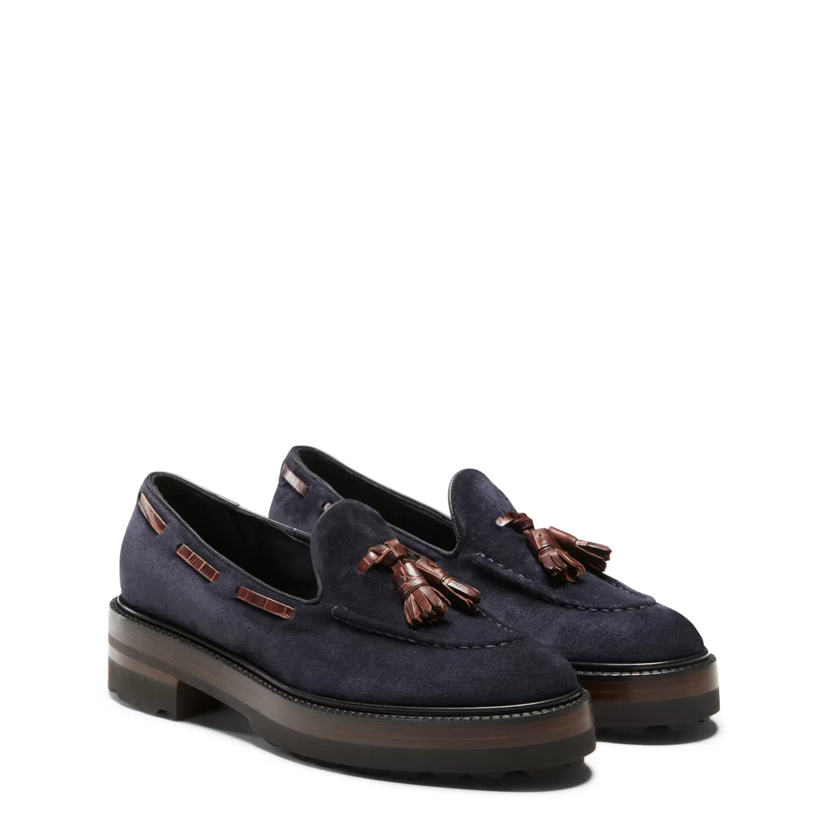 Fratelli Rossetti Brera loafer in suede | Blue Flash Sale