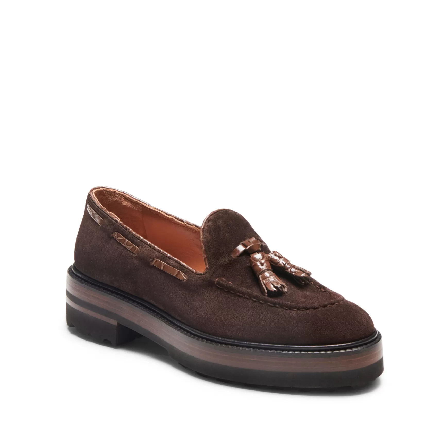 Fratelli Rossetti Brera loafer in cocoa brown suede | Fashion