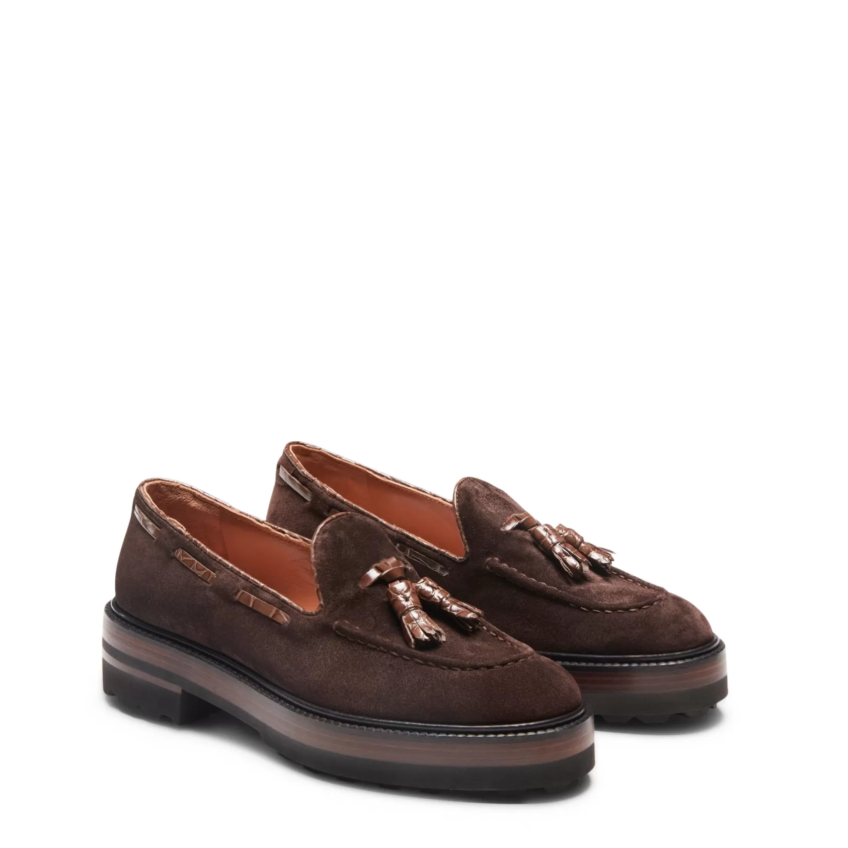 Fratelli Rossetti Brera loafer in cocoa brown suede | Fashion