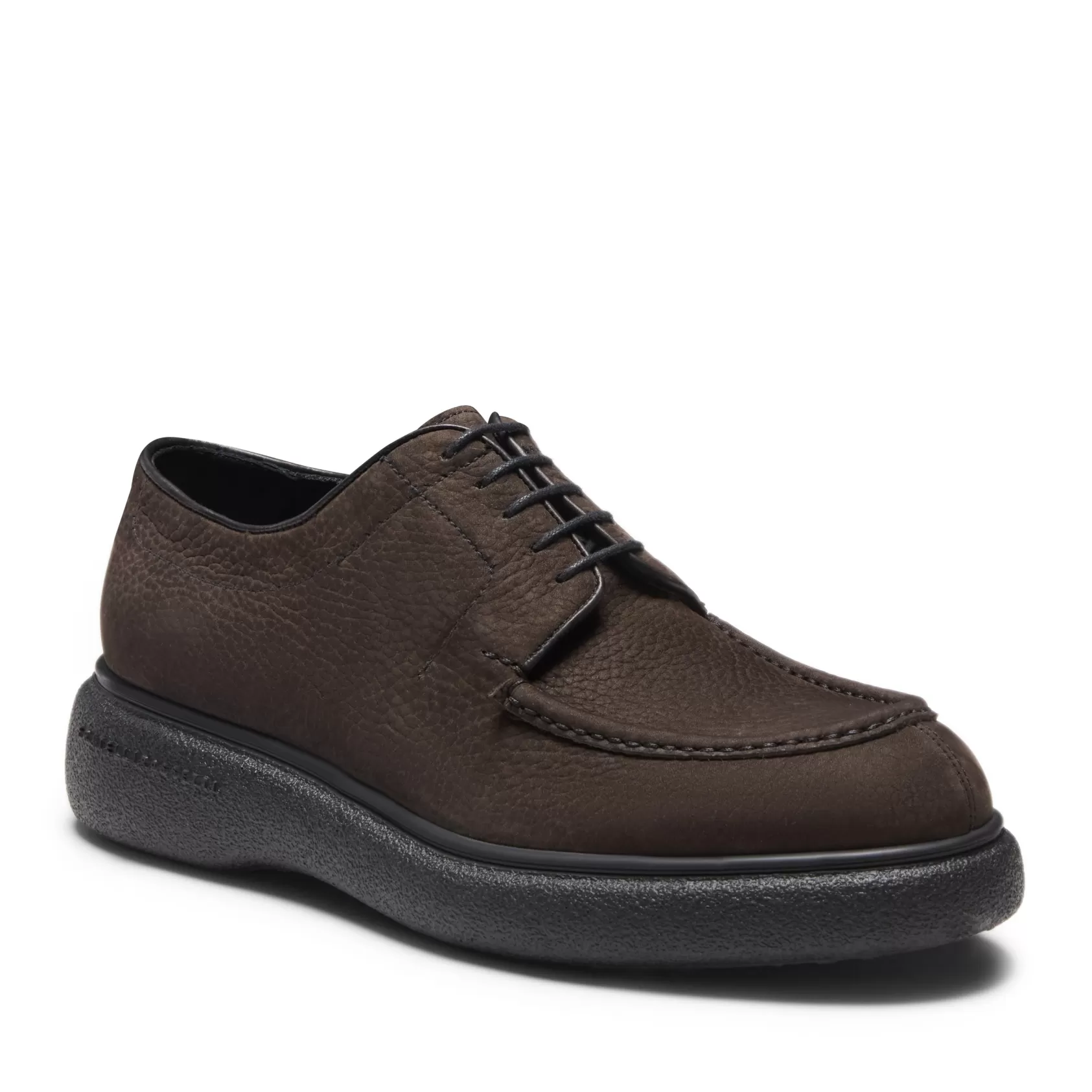 Fratelli Rossetti Charcoal grey suede Derby shoe | Antracite Cheap