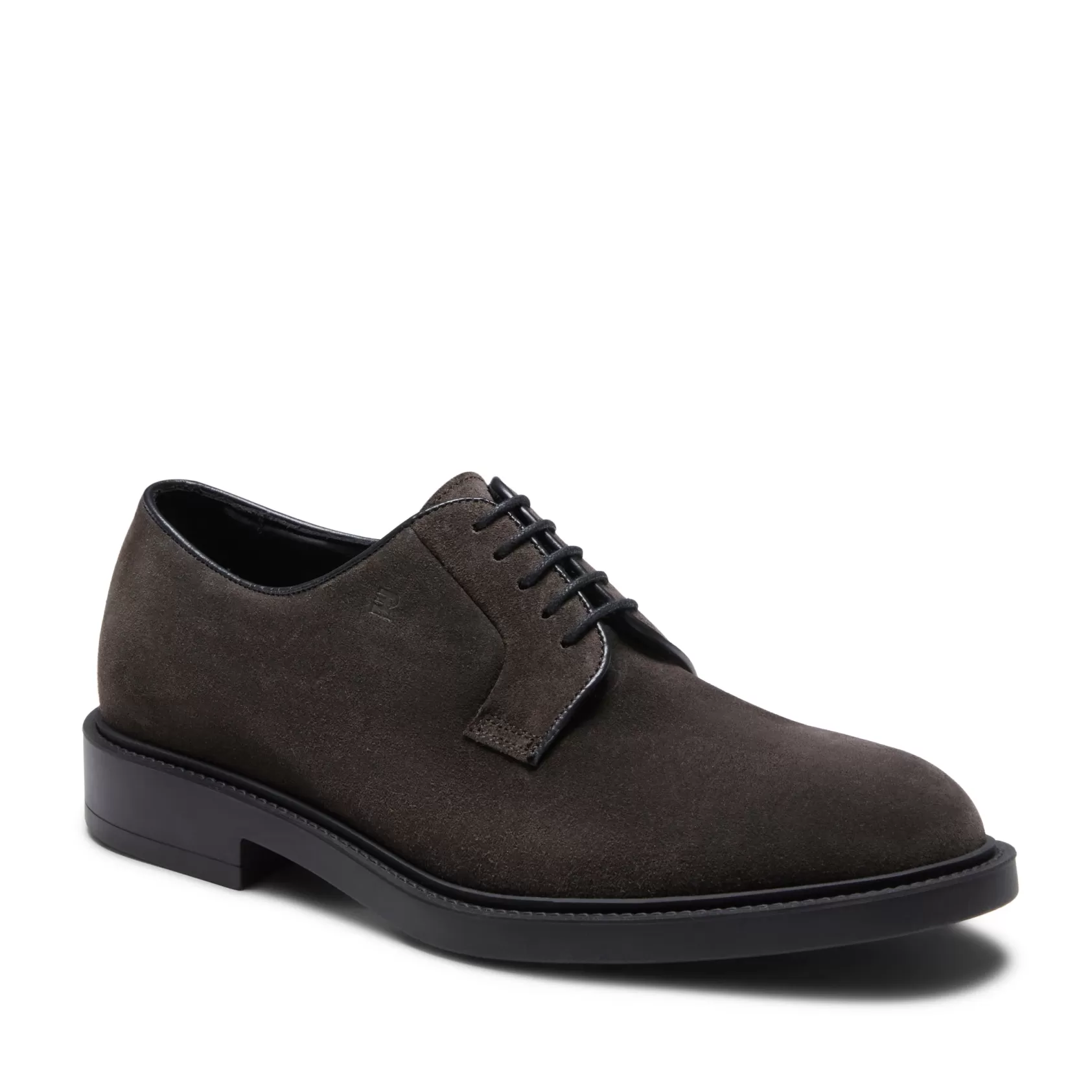 Fratelli Rossetti Charcoal grey suede Derby shoe | Fashion