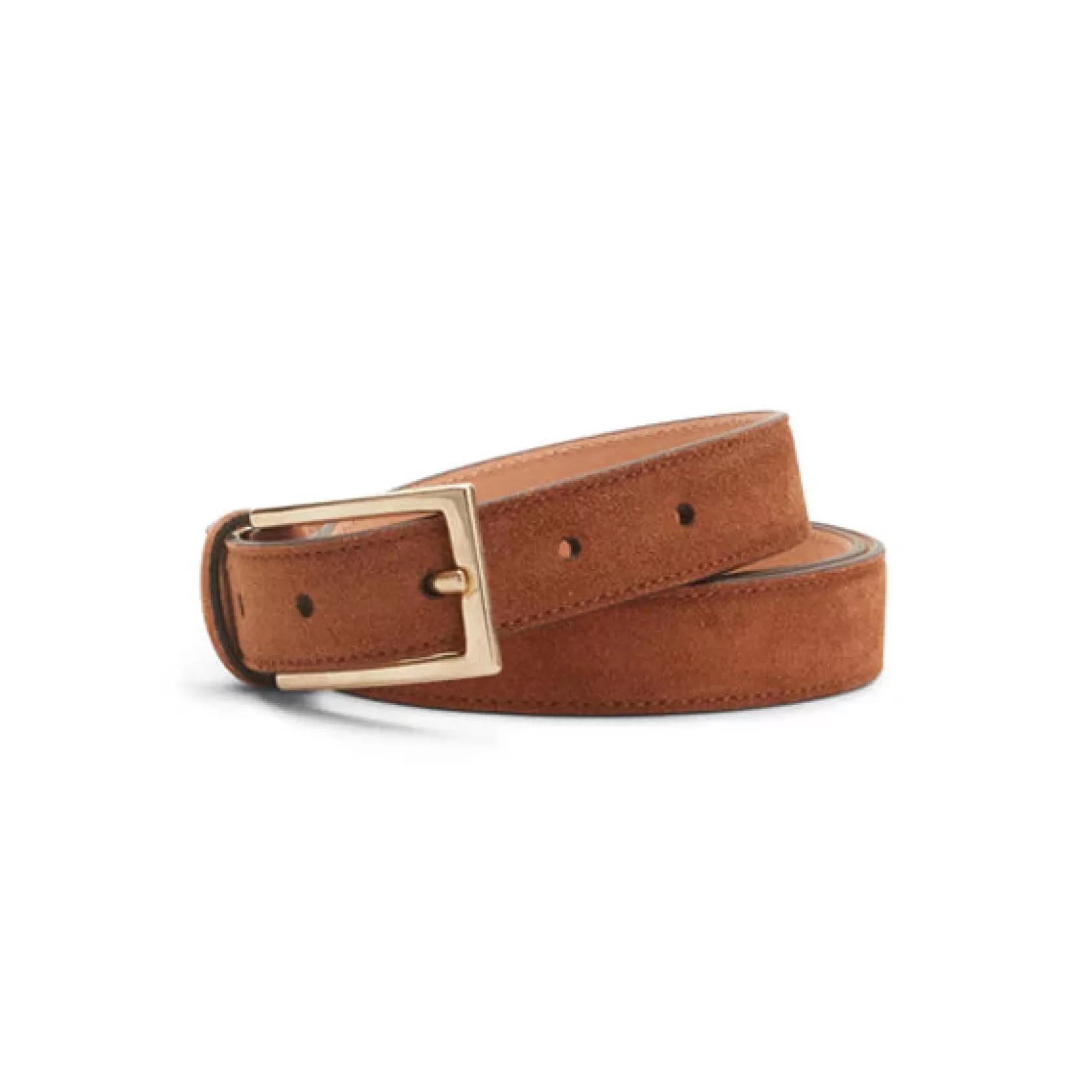 Fratelli Rossetti Cintura da donna in suede colore - Cognac Hot