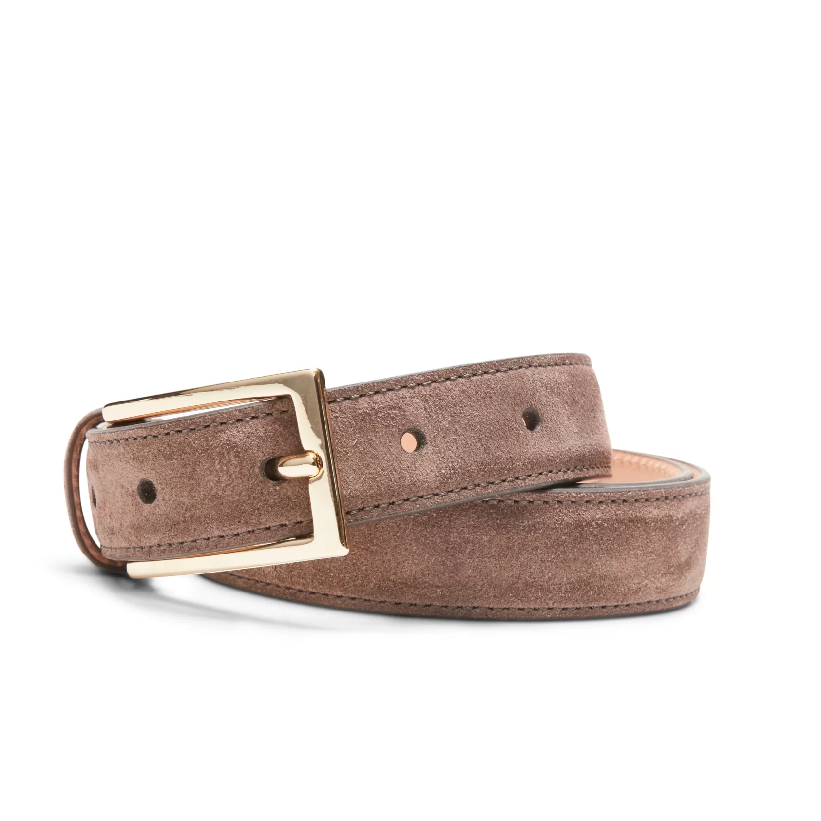 Fratelli Rossetti Cintura da donna in suede colore - Fango New