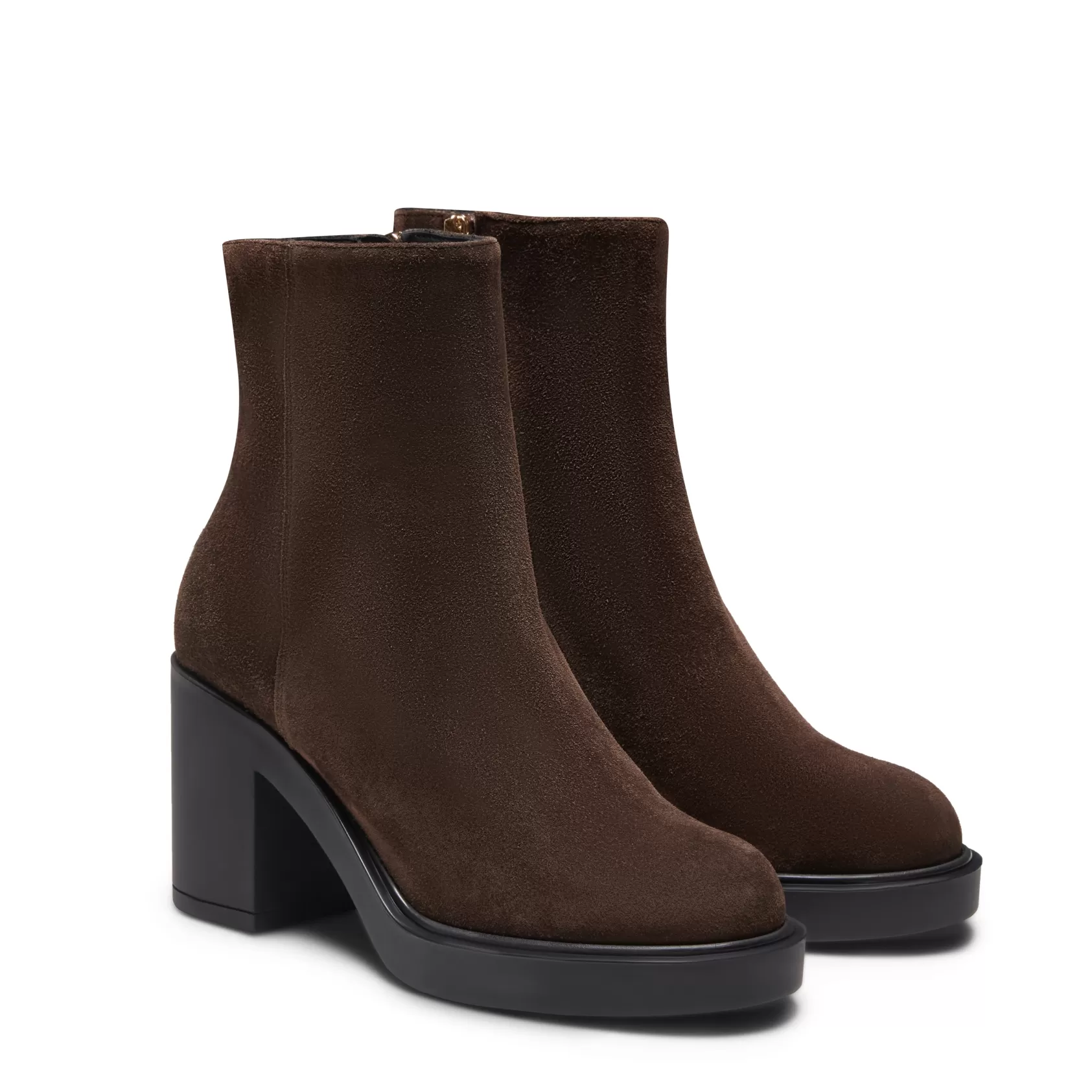 Fratelli Rossetti Cocoa brown suede ankle boot | Cacao Cheap