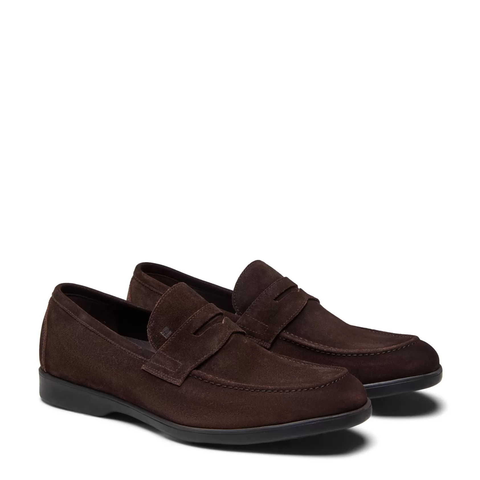 Fratelli Rossetti Cocoa brown suede loafer | New