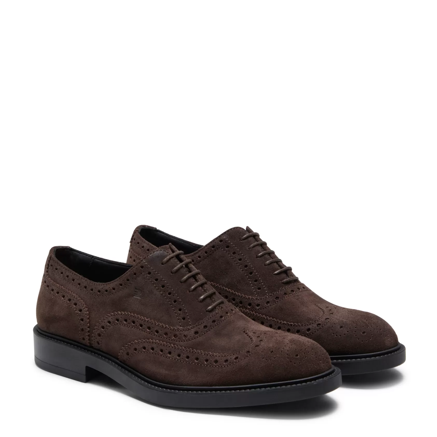 Fratelli Rossetti Cocoa brown suede Oxford shoe | Sale