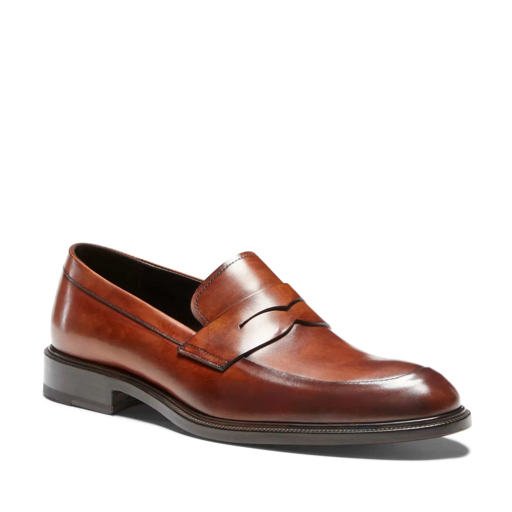 Fratelli Rossetti -coloured leather loafer | Cognac Outlet