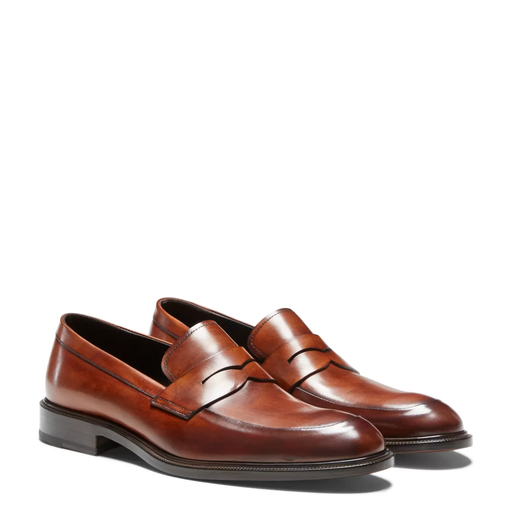 Fratelli Rossetti -coloured leather loafer | Cognac Outlet