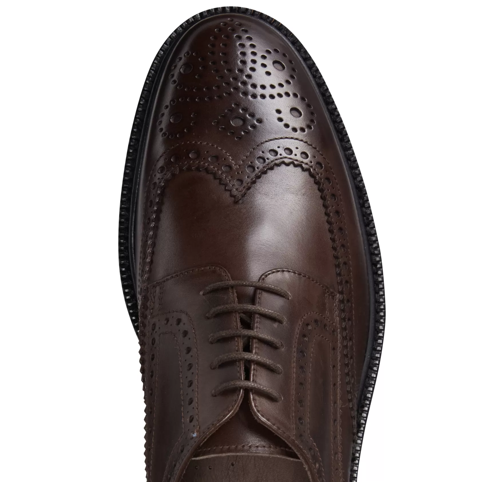 Fratelli Rossetti Derby in ebony leather | Ebano Flash Sale