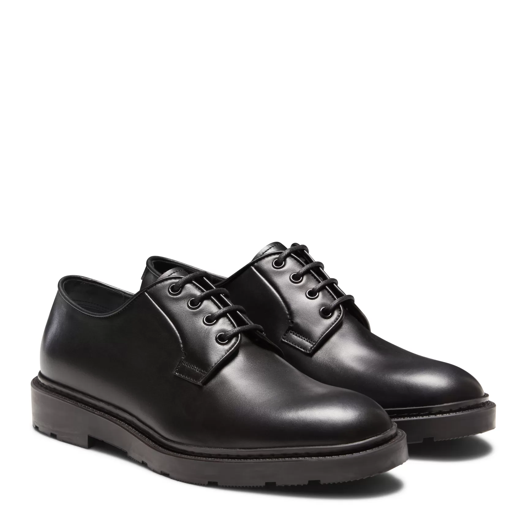 Fratelli Rossetti Derby shoe in black leather | Nero Online