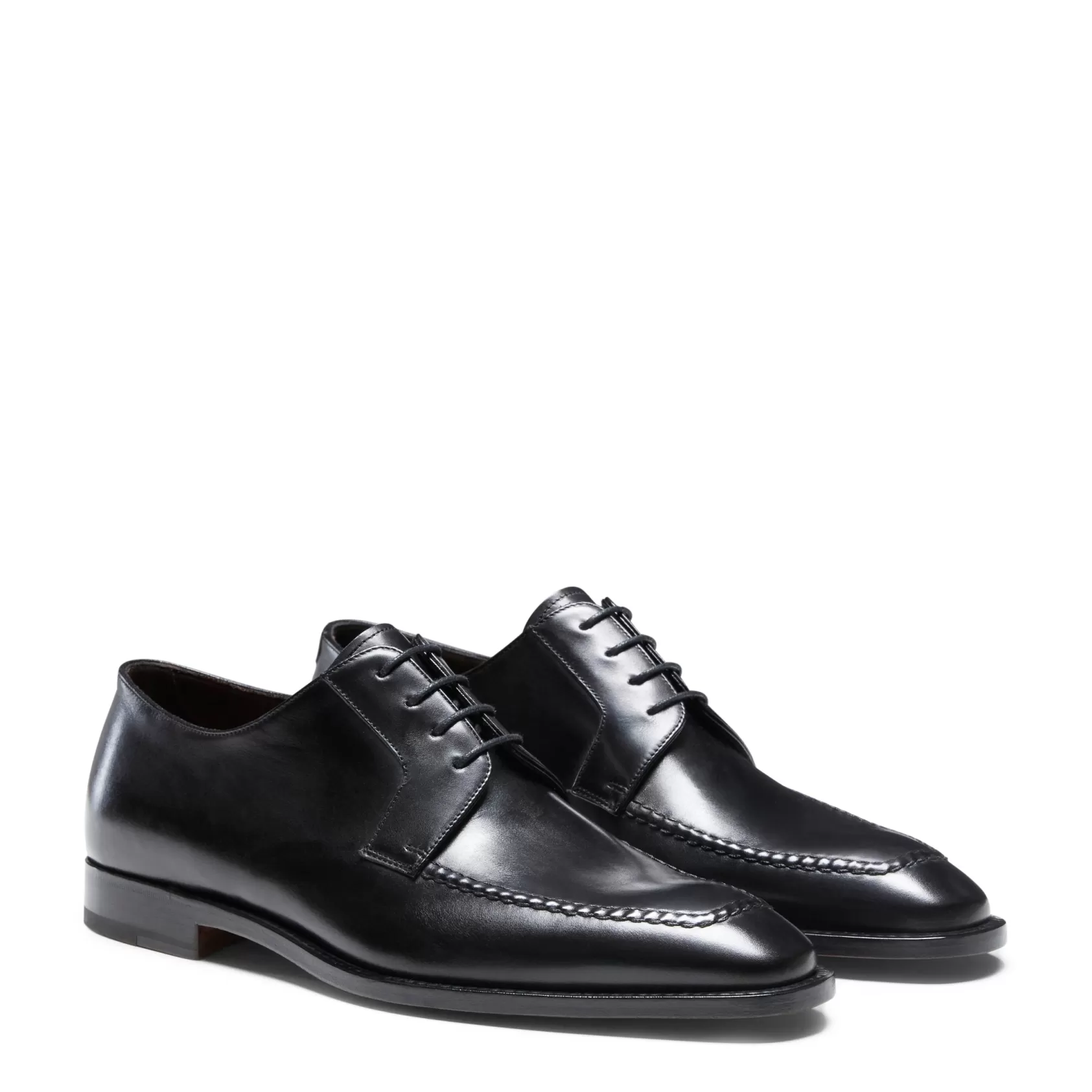 Fratelli Rossetti Derby shoe in leather | Black Flash Sale