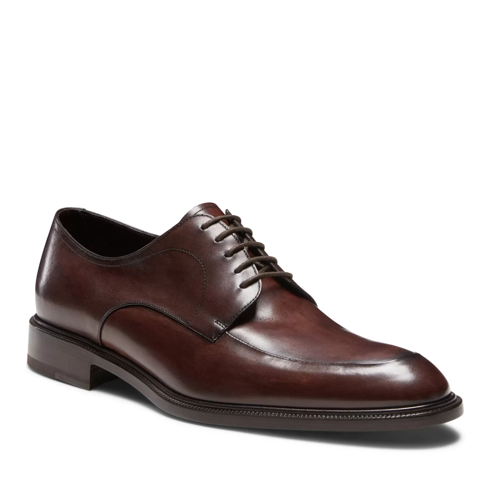 Fratelli Rossetti Derby shoe in brown leather | Marronescuro Clearance