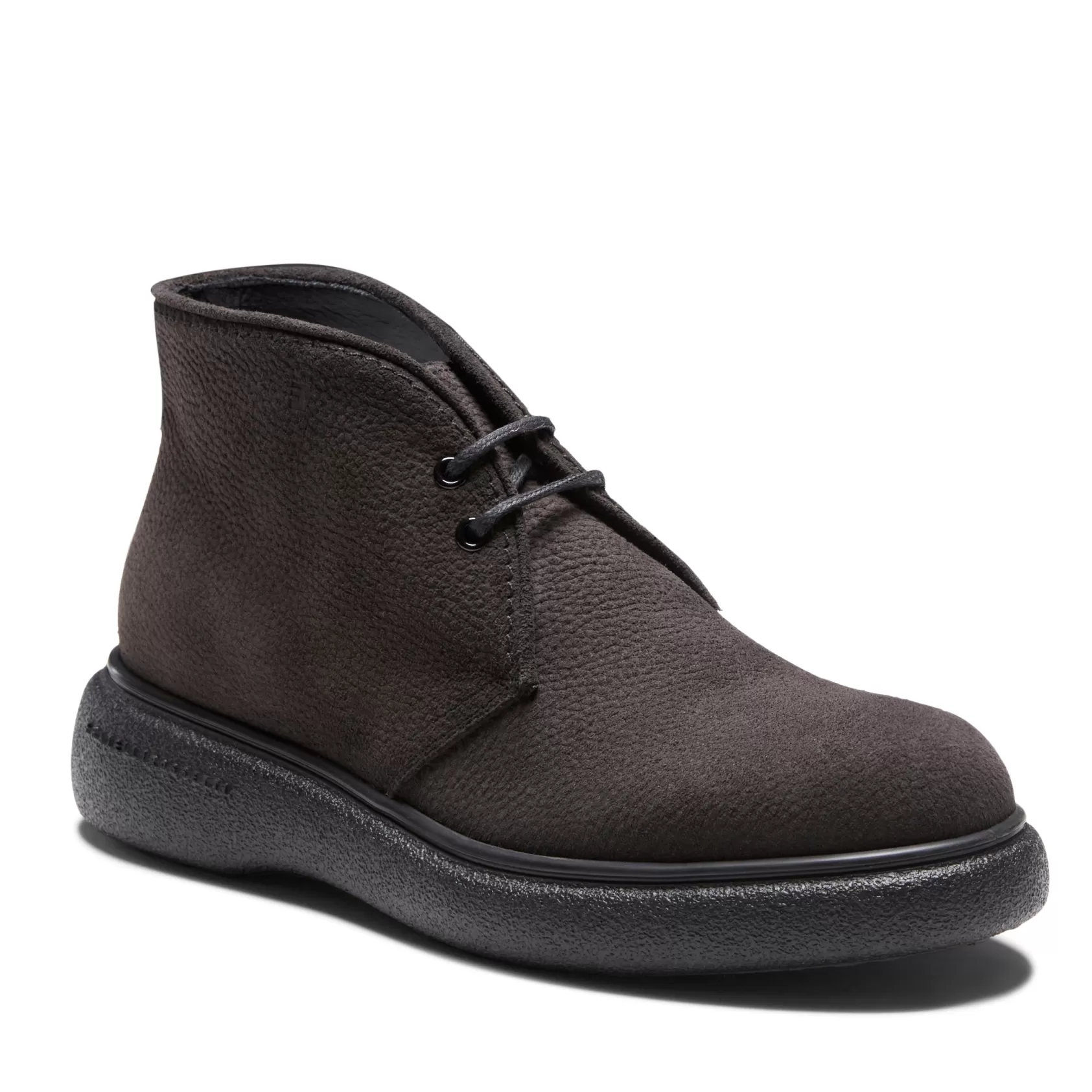 Fratelli Rossetti Desert boot in charcoal grey nubuck | Antracite Shop