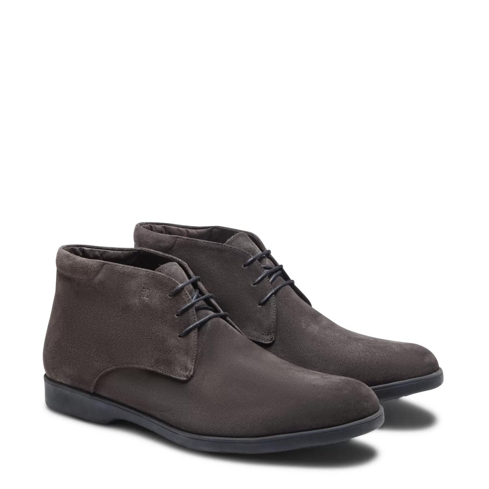 Fratelli Rossetti Desert boot in charcoal grey suede | Cheap