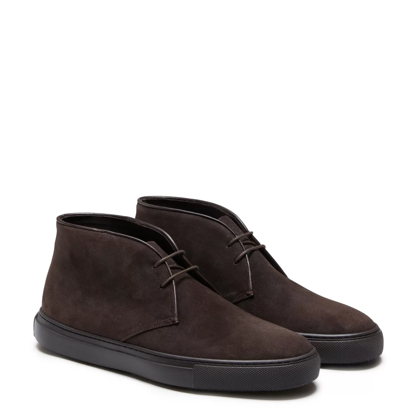 Fratelli Rossetti Desert boot in cocoa brown suede | New