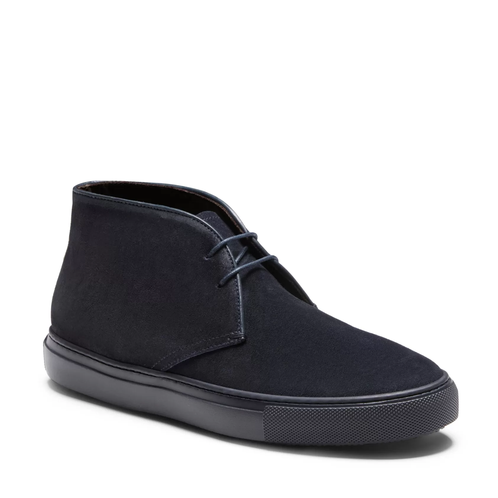 Fratelli Rossetti Desert boot in navy blue suede | Online