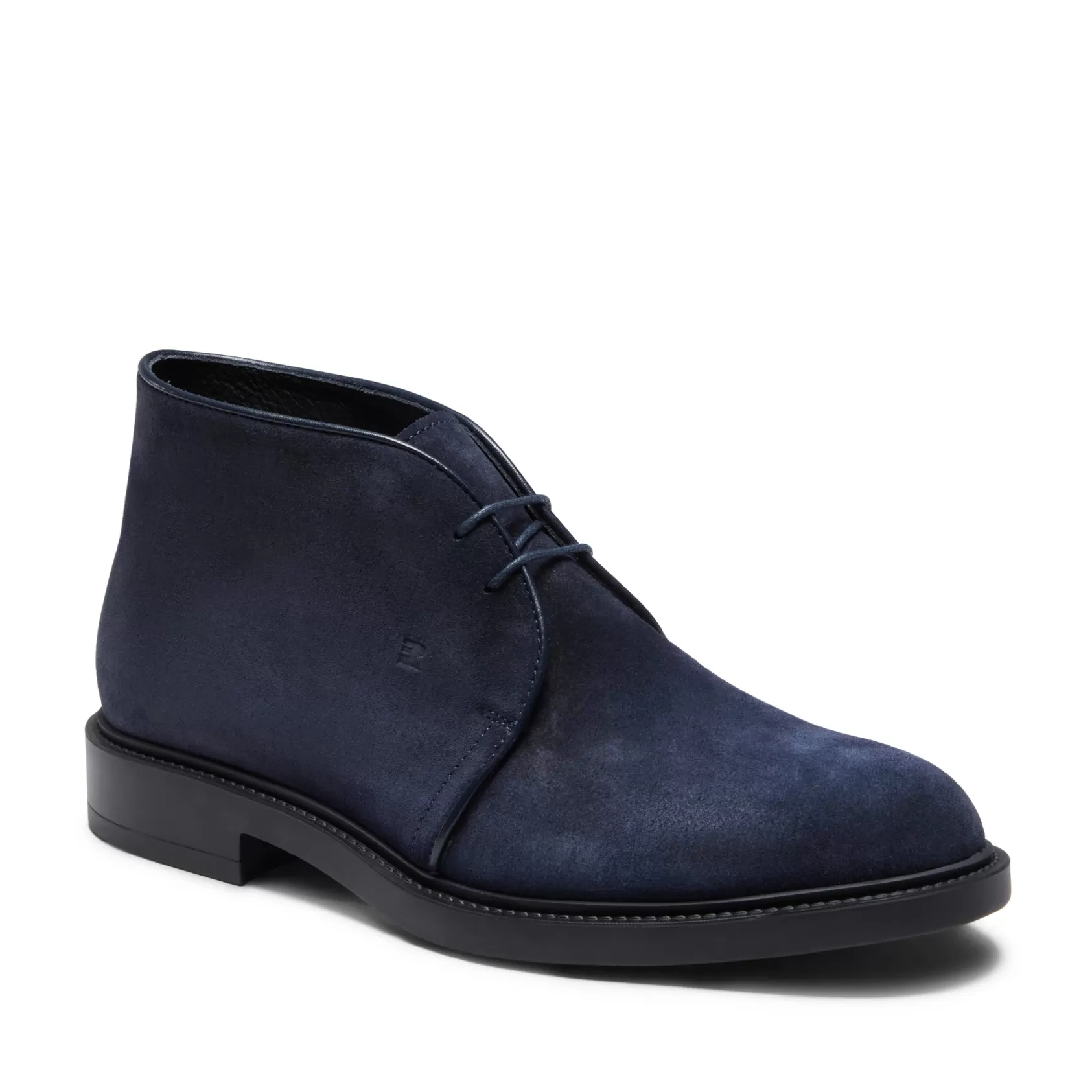 Fratelli Rossetti Desert boot in navy blue suede | Shop