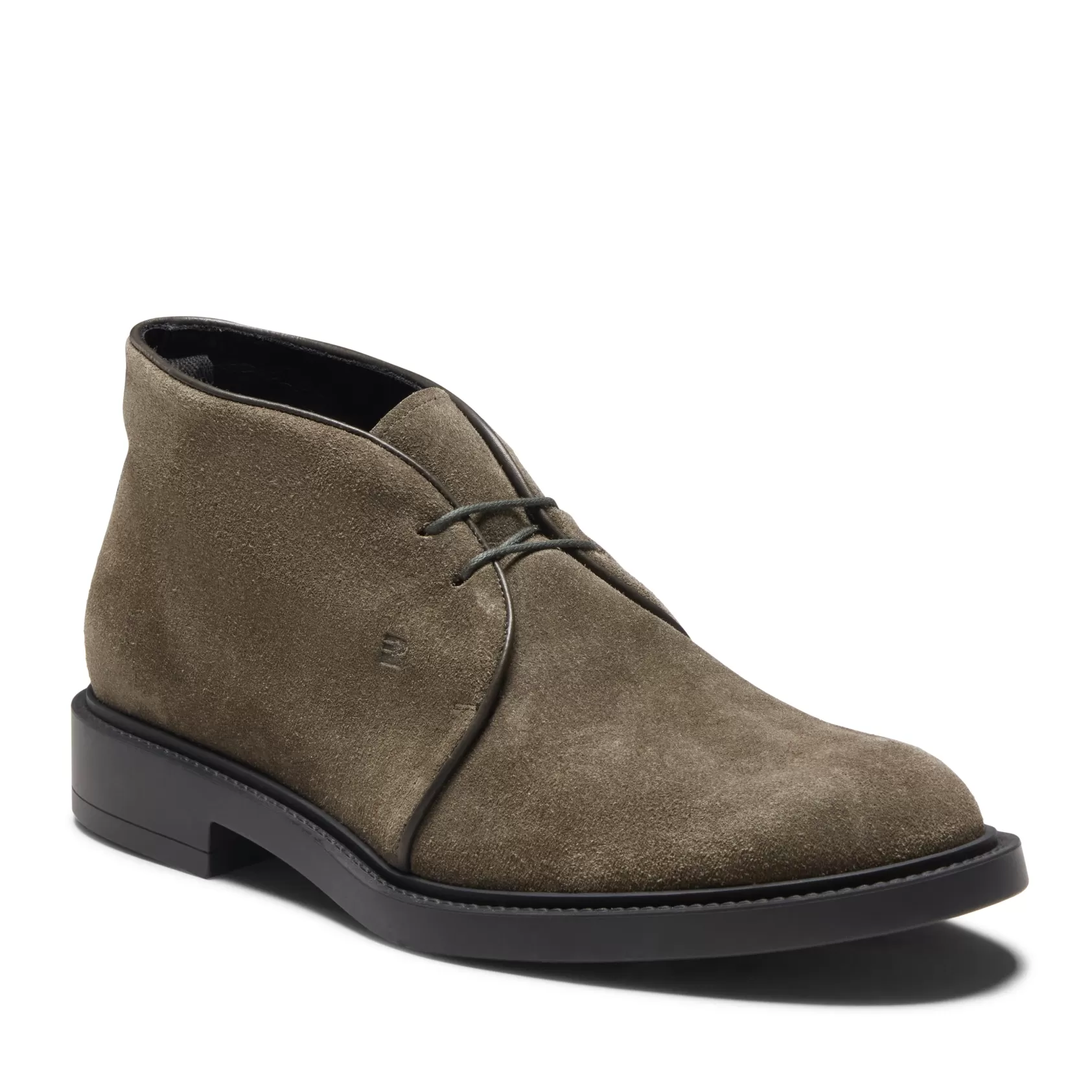 Fratelli Rossetti Desert boot in seaweed-coloured suede | Alga New