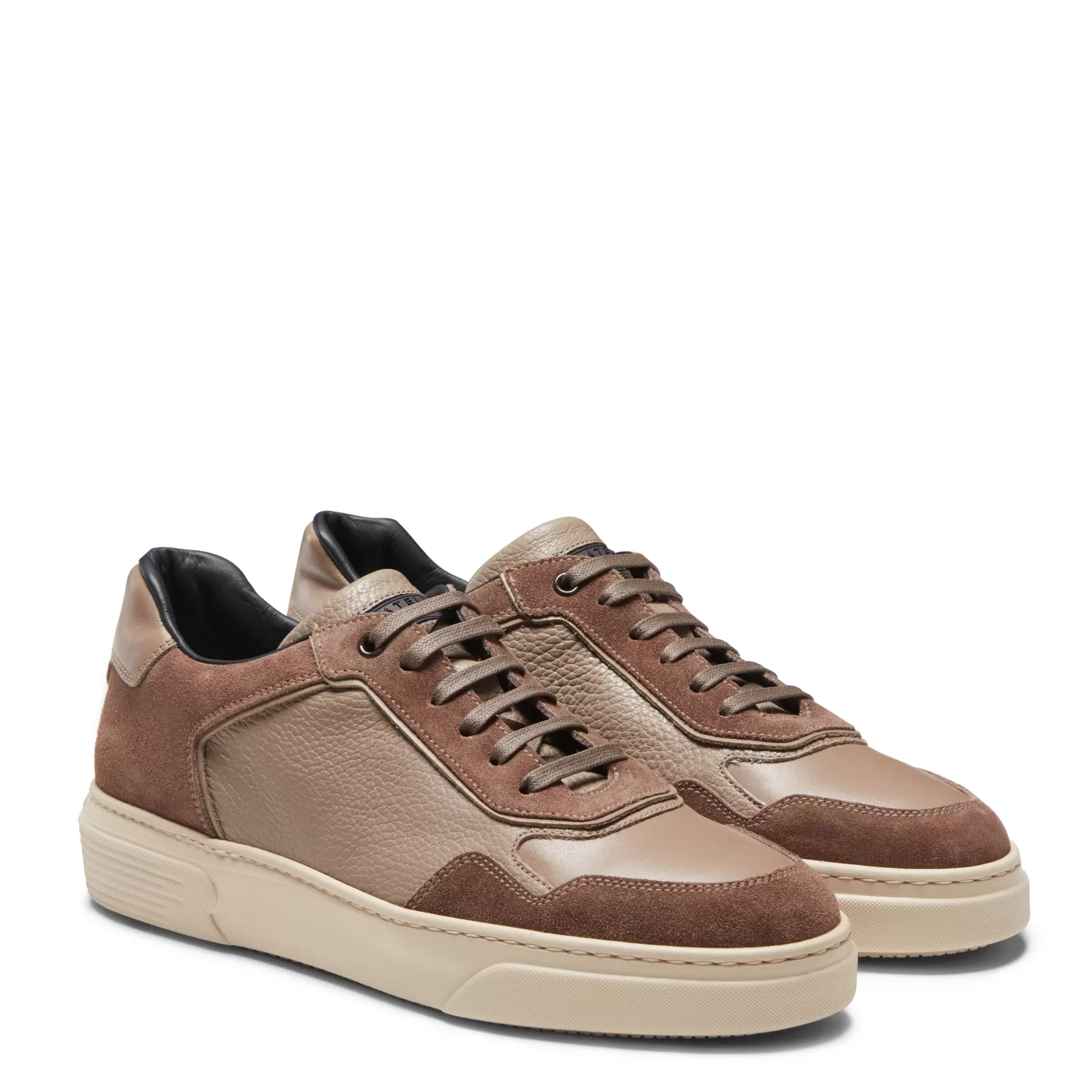 Fratelli Rossetti Dove grey leather and suede sneaker | DoveGray Cheap