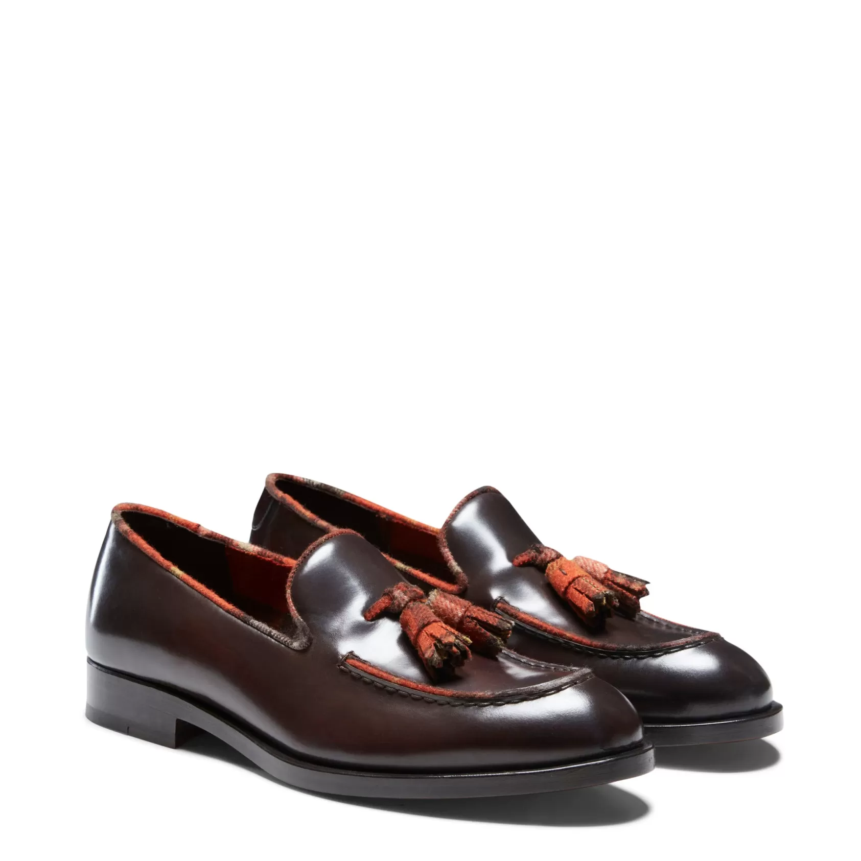 Fratelli Rossetti leather Kilt Brera loafer | Ebony Online